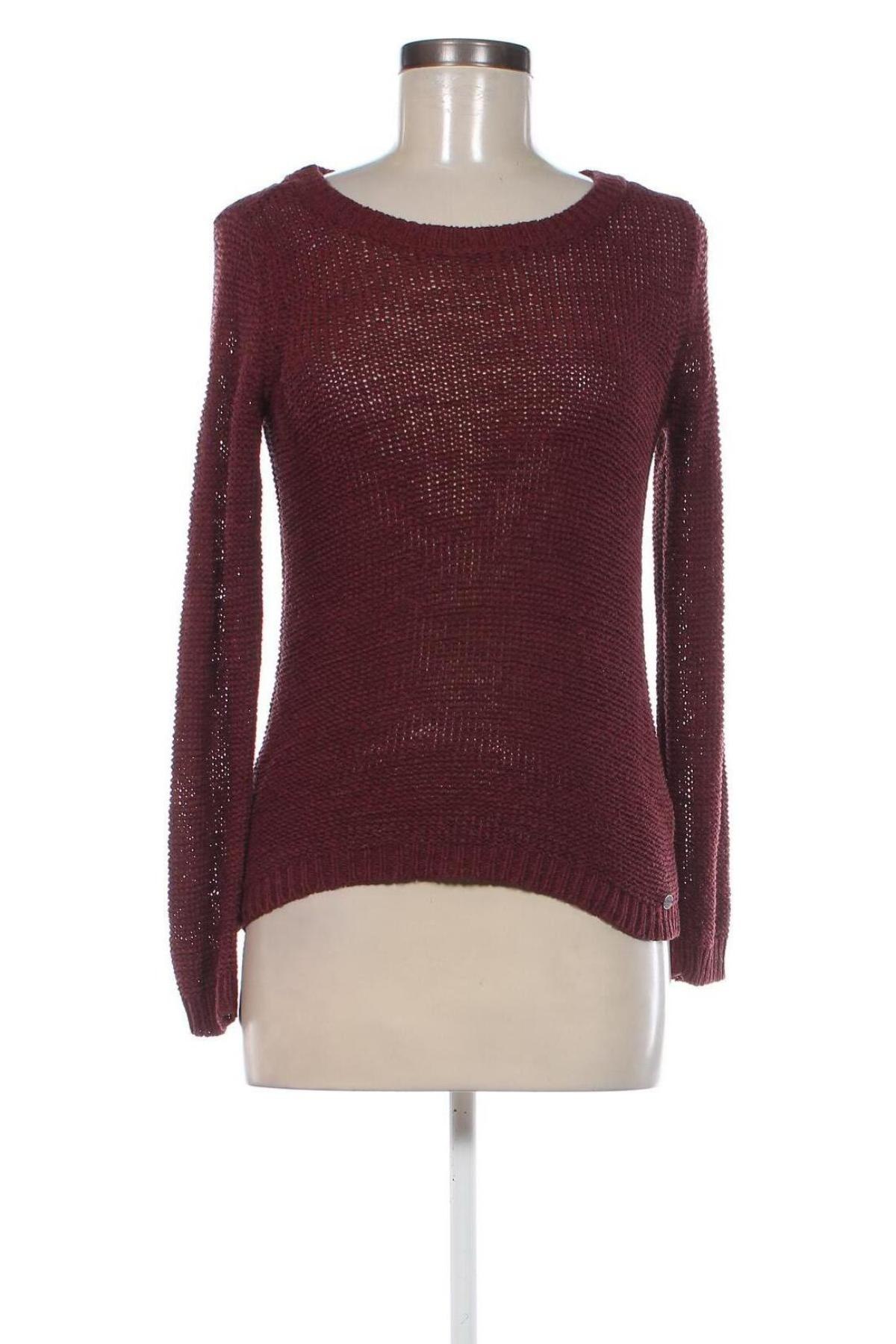 Дамски пуловер ONLY, Размер S, Цвят Червен, Цена 10,80 лв.