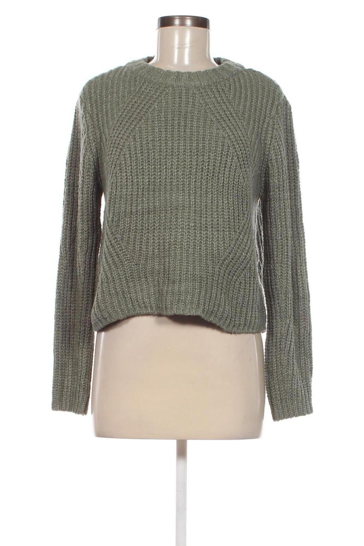 Дамски пуловер ONLY, Размер S, Цвят Зелен, Цена 12,42 лв.