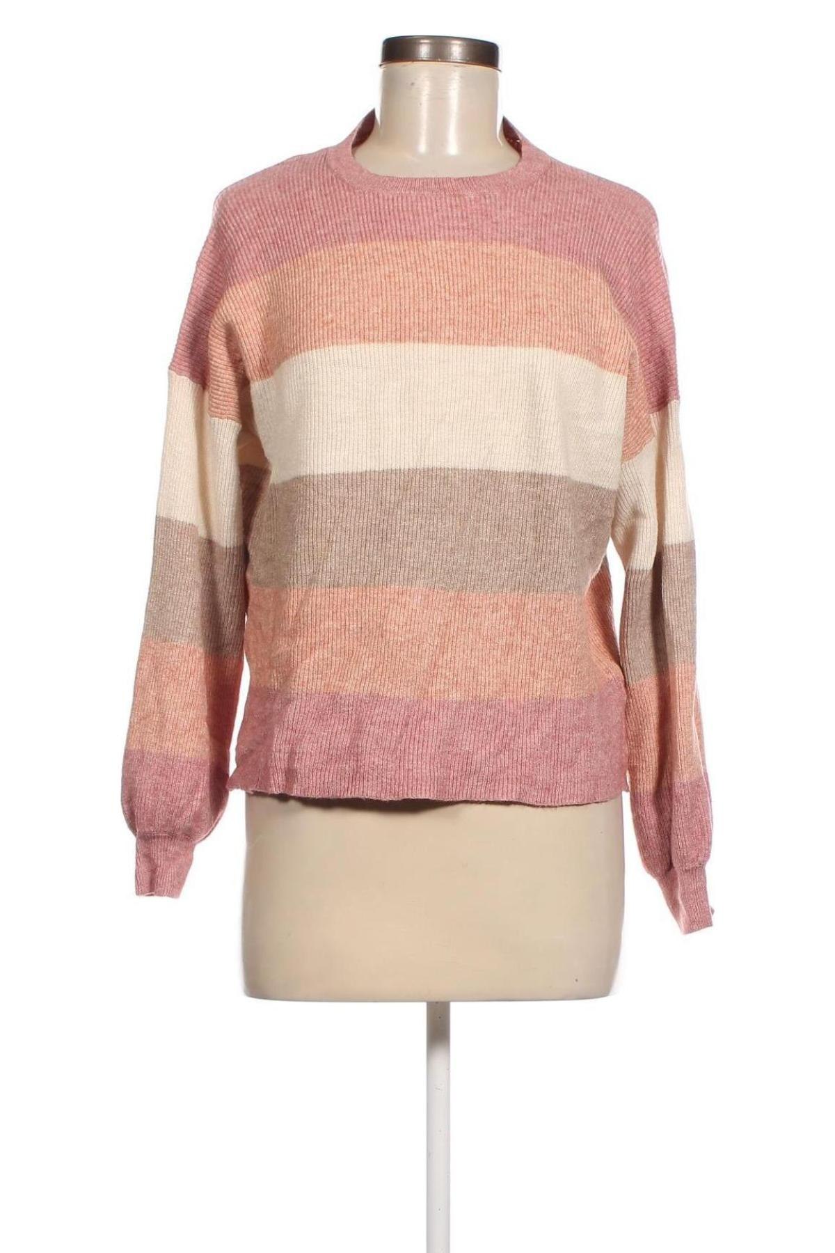 Дамски пуловер ONLY, Размер M, Цвят Многоцветен, Цена 12,42 лв.
