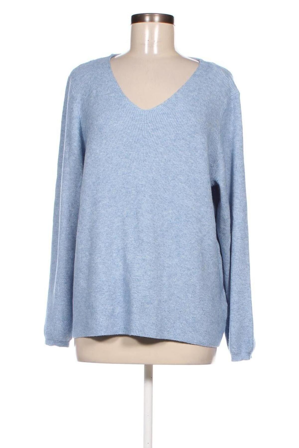 Damenpullover ONLY Carmakoma, Größe XXL, Farbe Blau, Preis 9,49 €