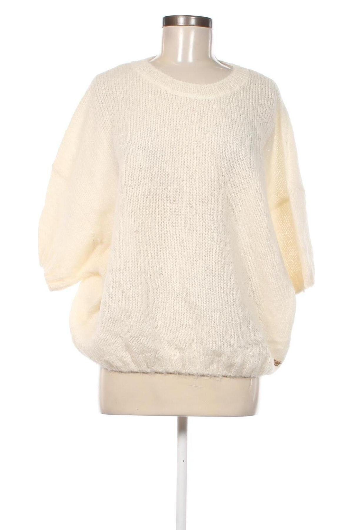 Дамски пуловер Orfeo Paris, Размер M, Цвят Екрю, Цена 16,40 лв.