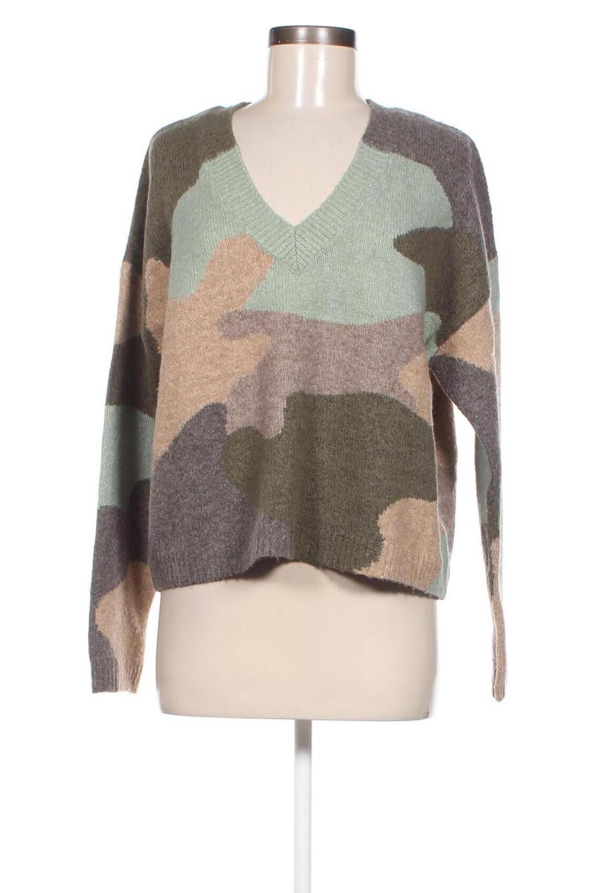 Γυναικείο πουλόβερ Oui, Μέγεθος M, Χρώμα Πολύχρωμο, Τιμή 20,33 €