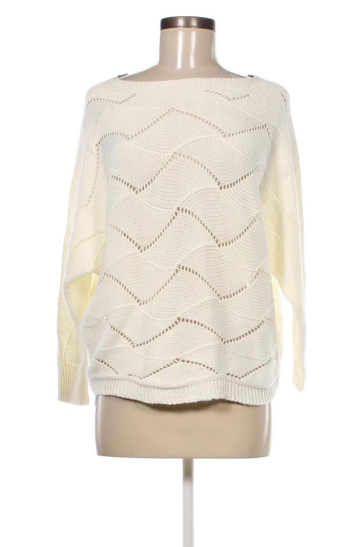 Γυναικείο πουλόβερ Pescara, Μέγεθος L, Χρώμα Λευκό, Τιμή 7,71 €