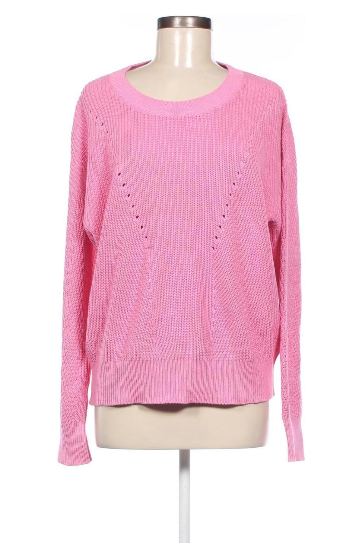 Дамски пуловер Peter Hahn, Размер XL, Цвят Розов, Цена 27,90 лв.