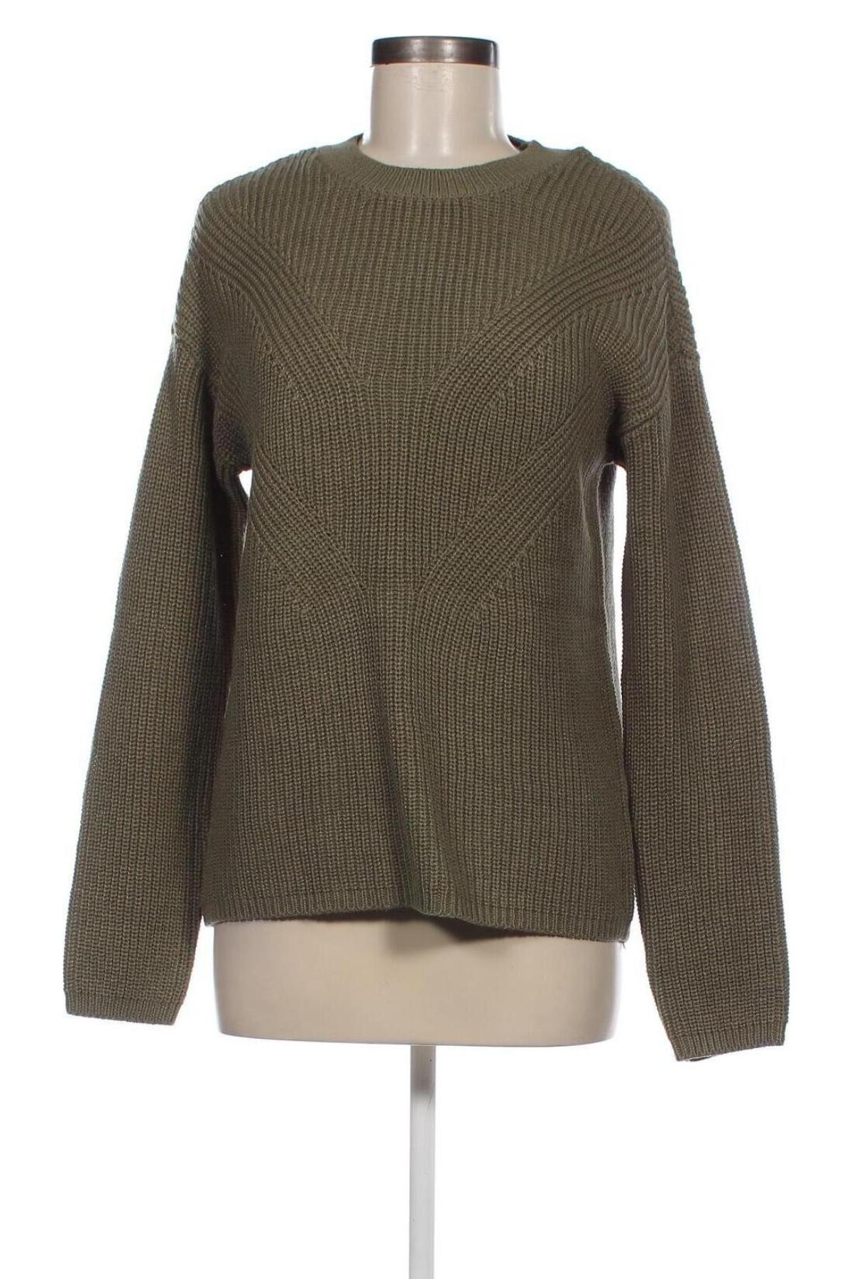 Дамски пуловер Pieces, Размер XS, Цвят Зелен, Цена 26,66 лв.