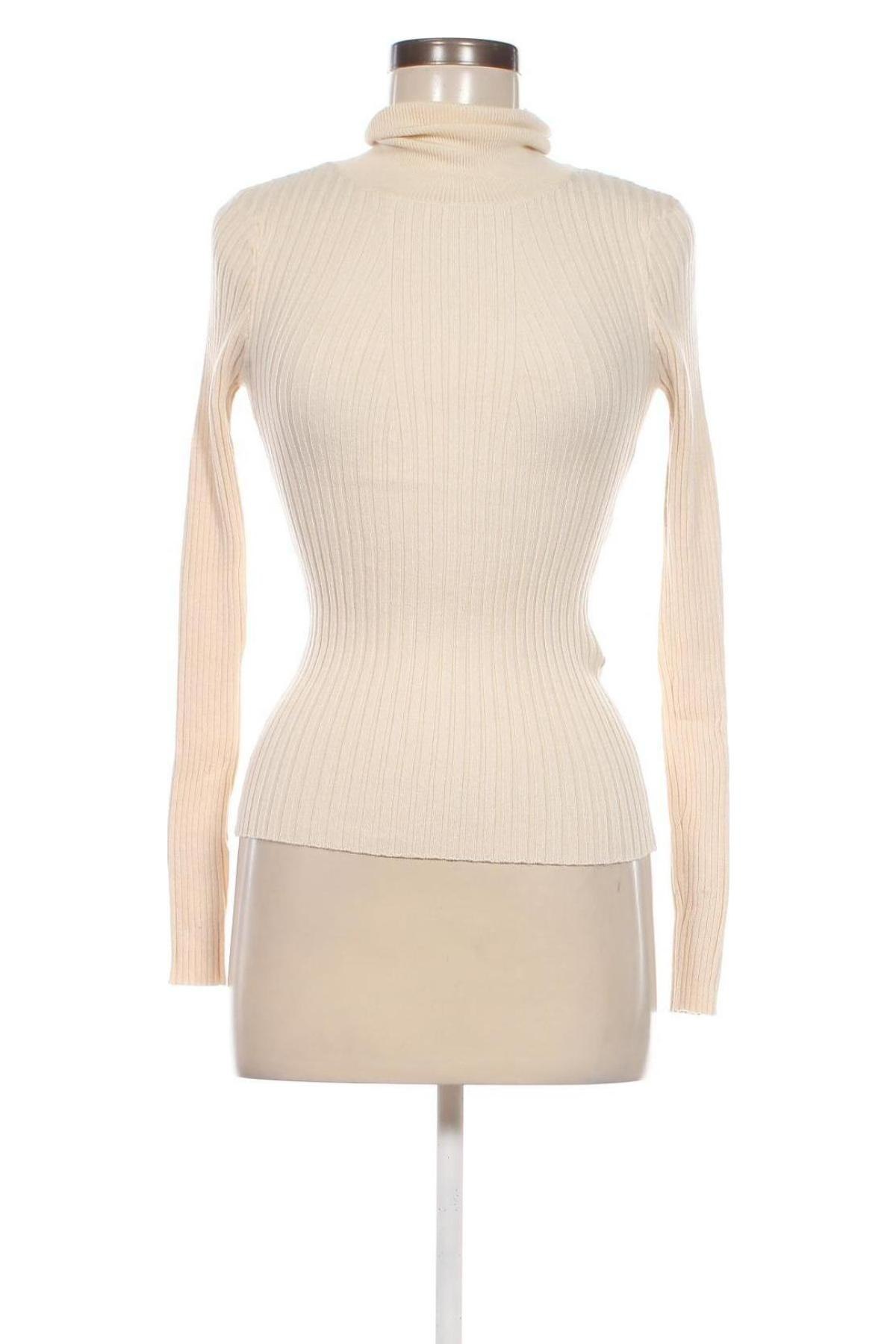 Γυναικείο πουλόβερ Pieces, Μέγεθος S, Χρώμα Εκρού, Τιμή 15,34 €