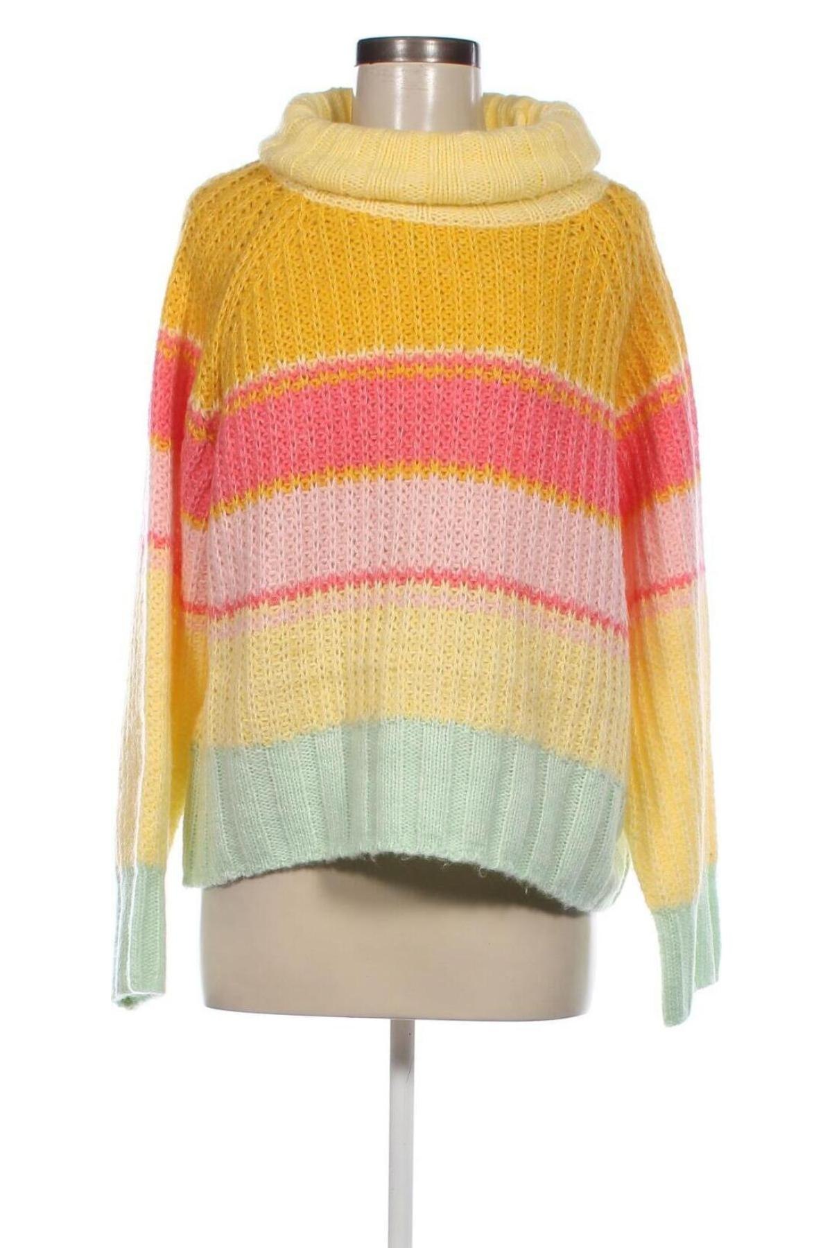 Дамски пуловер Pieces, Размер S, Цвят Многоцветен, Цена 26,04 лв.