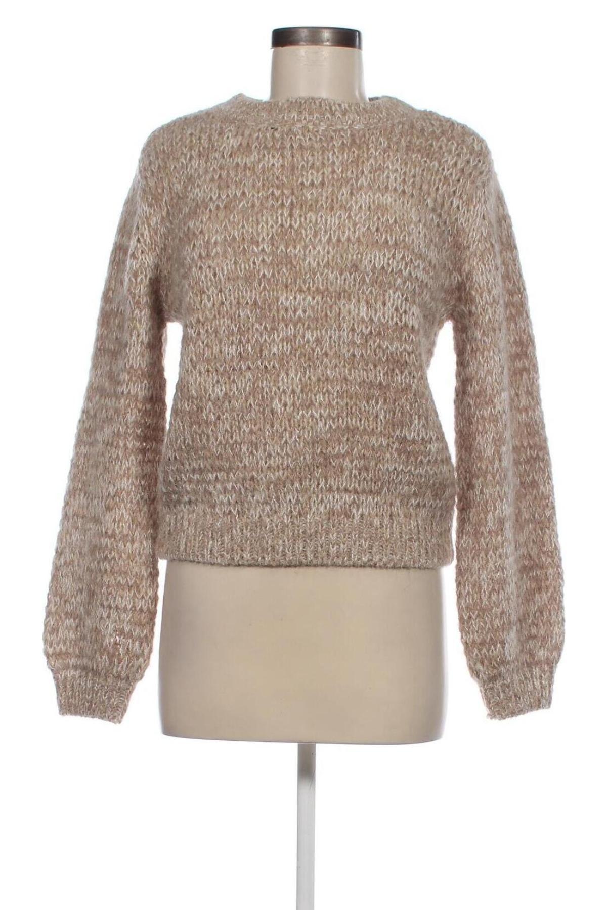 Γυναικείο πουλόβερ Pieces, Μέγεθος XS, Χρώμα  Μπέζ, Τιμή 13,74 €