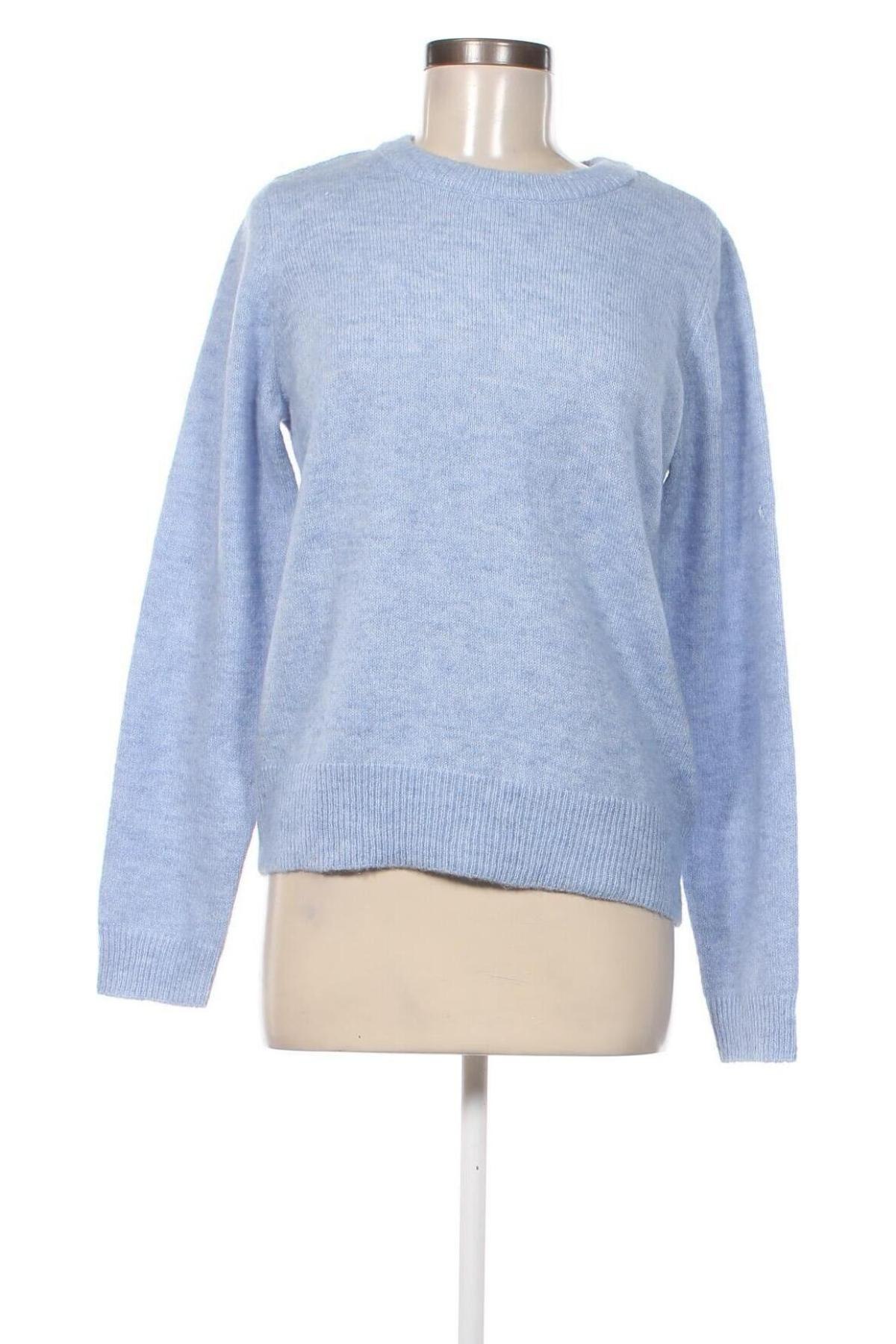 Дамски пуловер Pieces, Размер M, Цвят Син, Цена 29,76 лв.