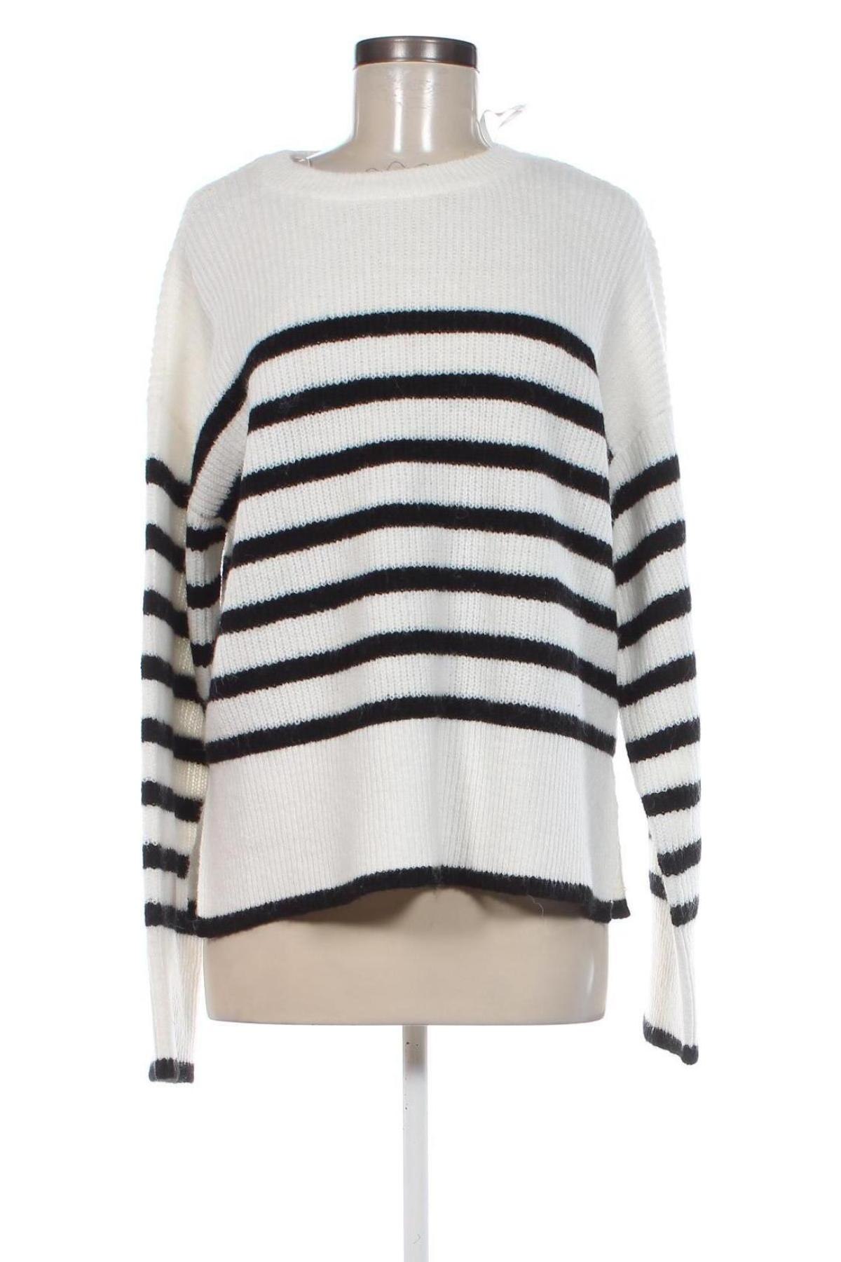 Γυναικείο πουλόβερ Pieces, Μέγεθος M, Χρώμα Λευκό, Τιμή 16,30 €