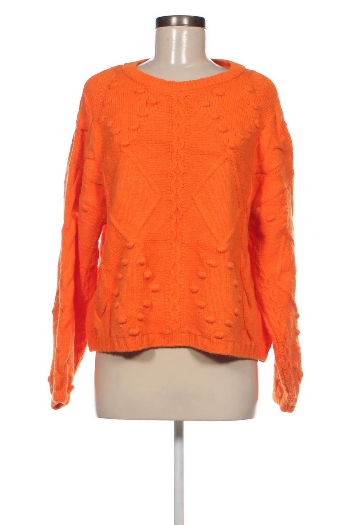 Damenpullover Pieces, Größe XS, Farbe Orange, Preis 8,08 €