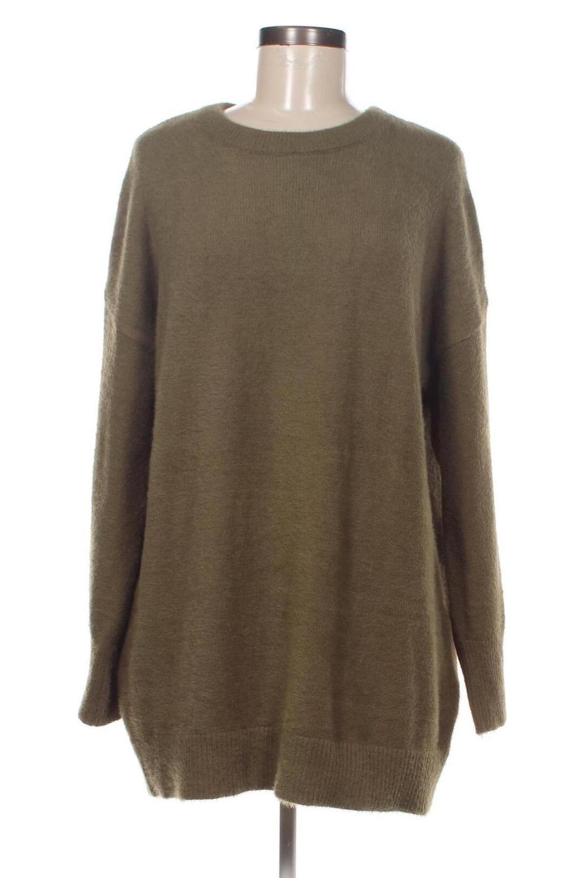 Дамски пуловер Pimkie, Размер L, Цвят Зелен, Цена 11,60 лв.
