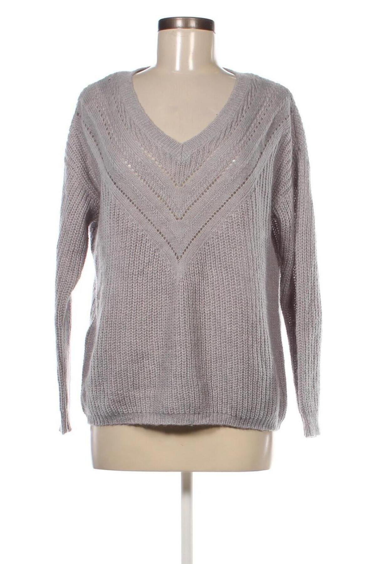 Γυναικείο πουλόβερ Pimkie, Μέγεθος M, Χρώμα Γκρί, Τιμή 7,18 €