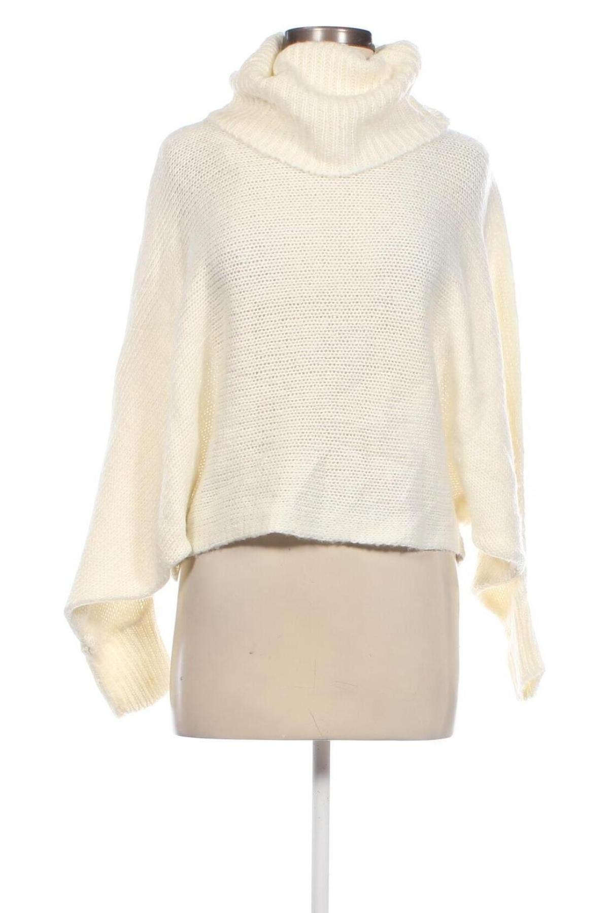 Γυναικείο πουλόβερ Poof, Μέγεθος S, Χρώμα Λευκό, Τιμή 10,90 €