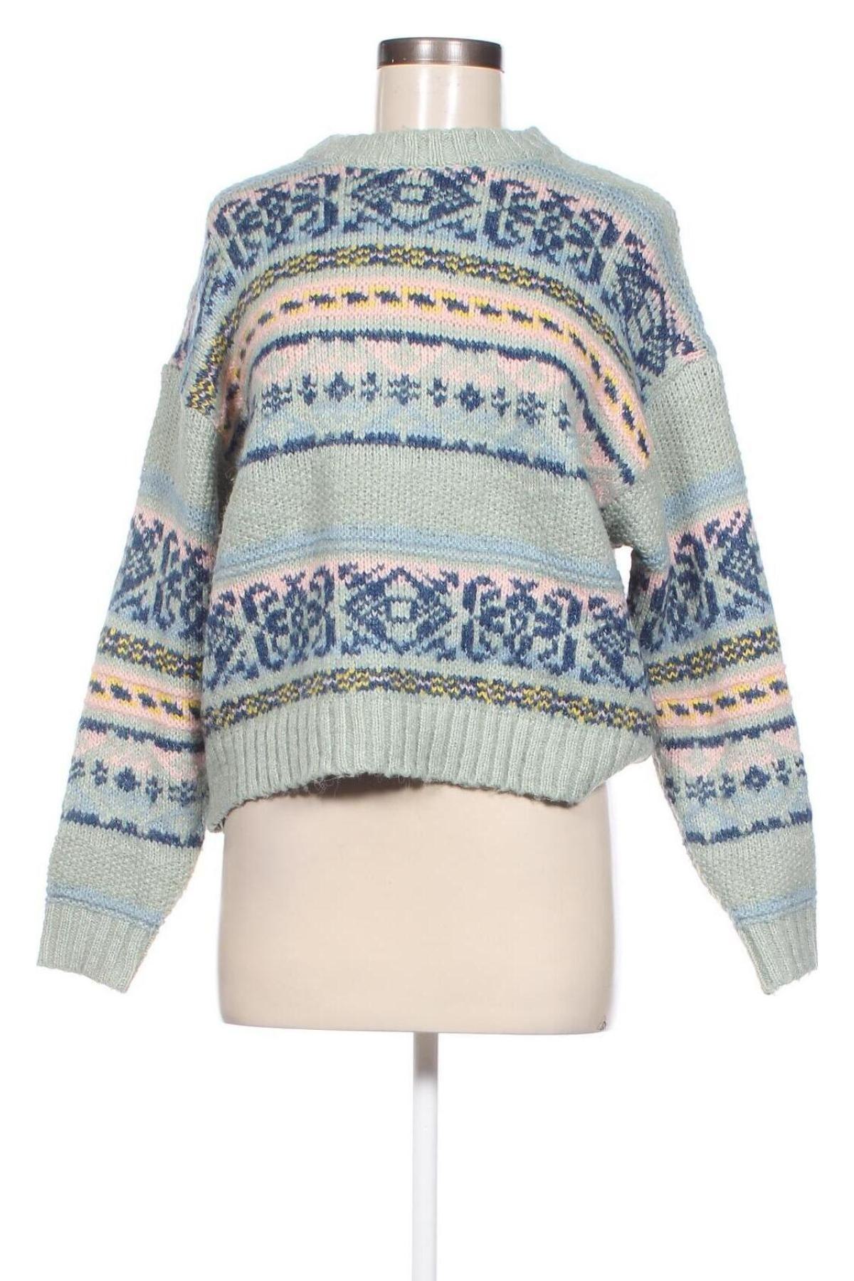 Дамски пуловер Pull&Bear, Размер S, Цвят Многоцветен, Цена 11,60 лв.