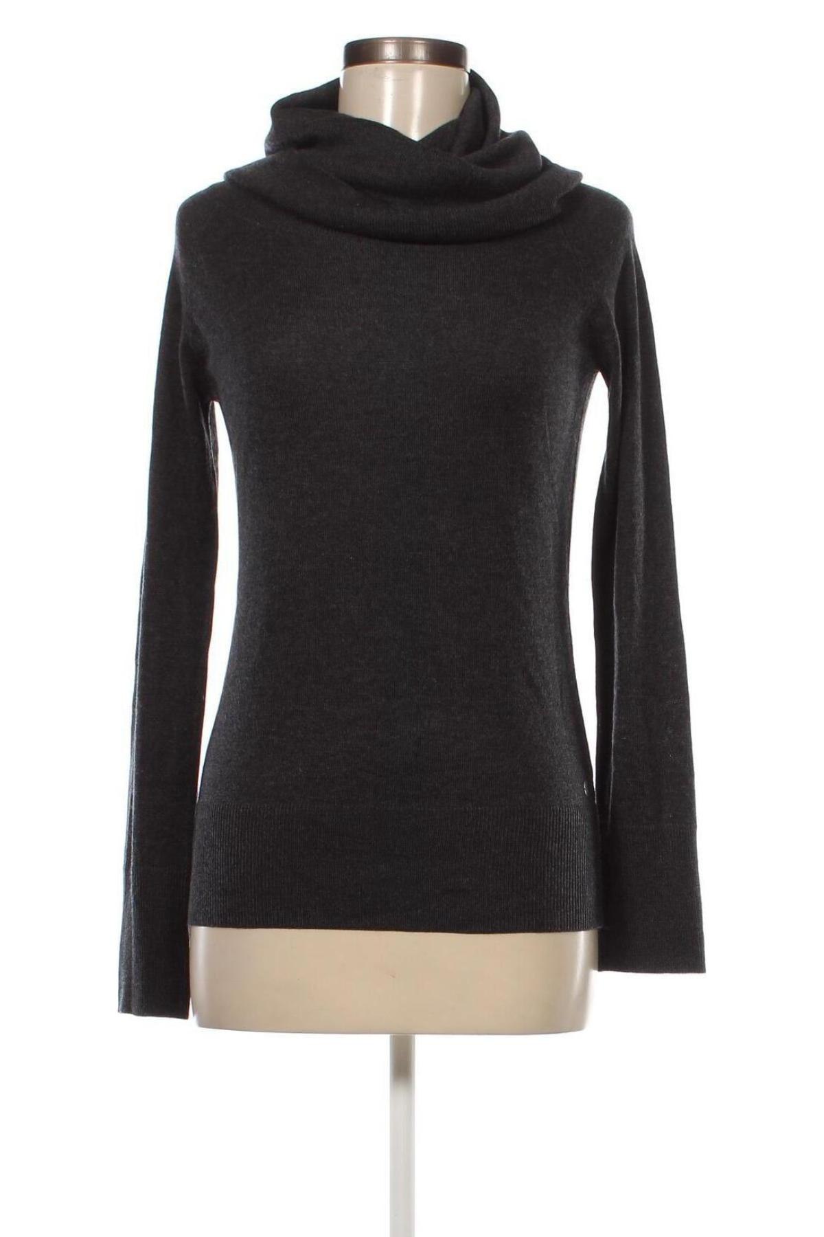 Дамски пуловер Q/S by S.Oliver, Размер M, Цвят Сив, Цена 39,99 лв.