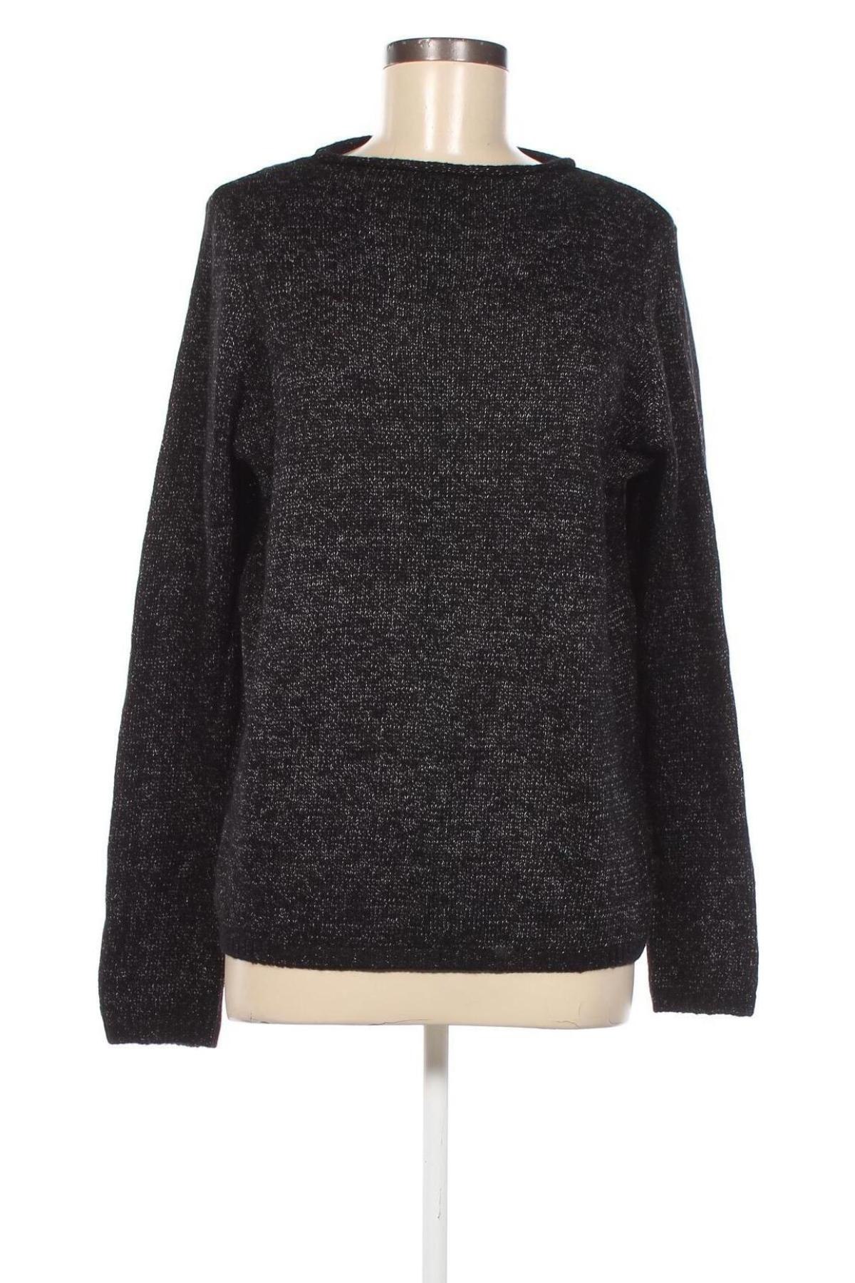 Дамски пуловер Q/S by S.Oliver, Размер XL, Цвят Черен, Цена 13,53 лв.