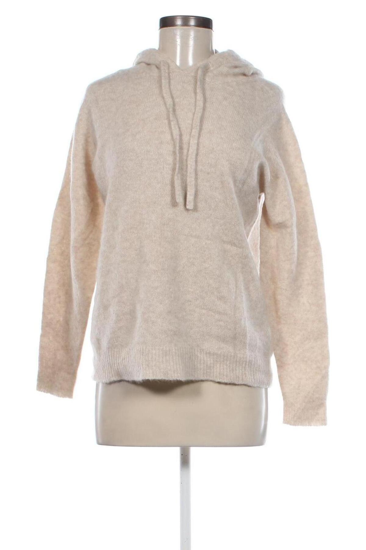 Дамски пуловер Roberto Collina, Размер S, Цвят Бежов, Цена 123,00 лв.