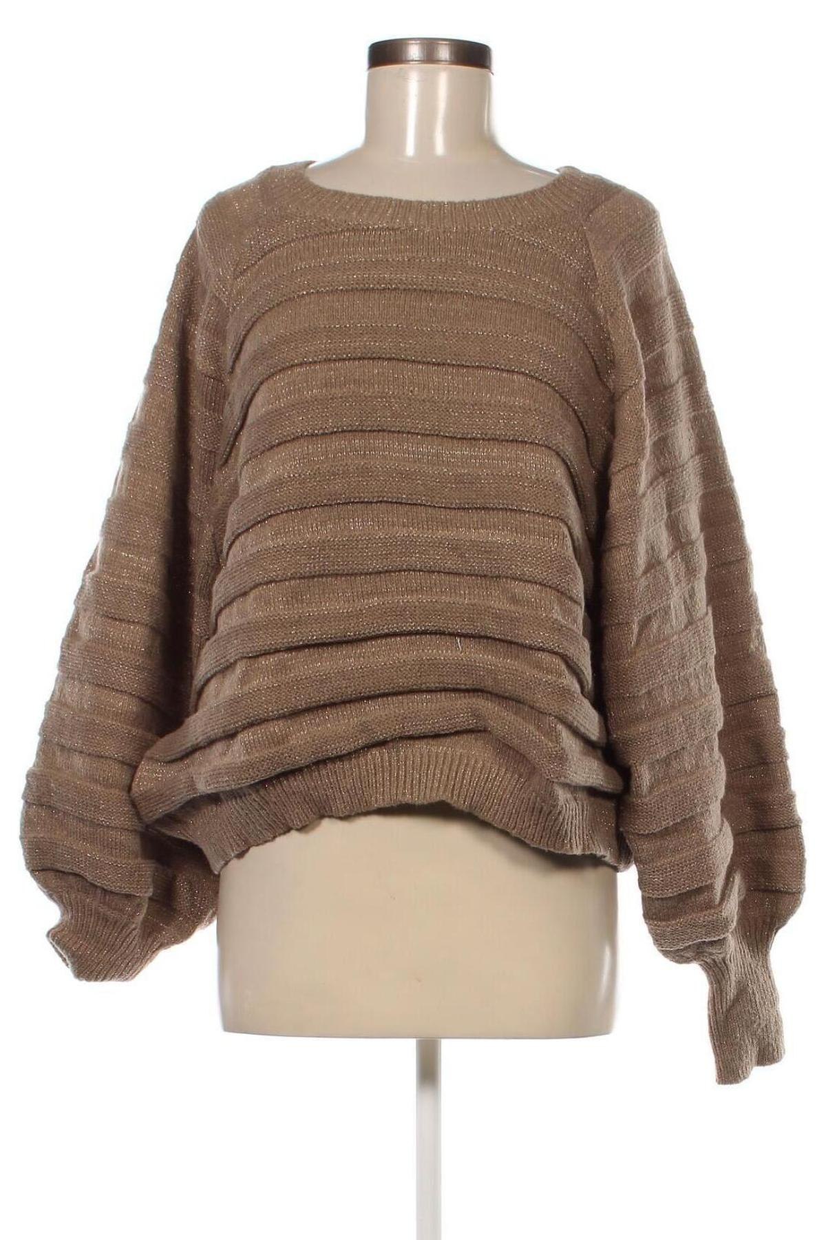 Pulover de femei SHEIN, Mărime XL, Culoare Maro, Preț 50,56 Lei