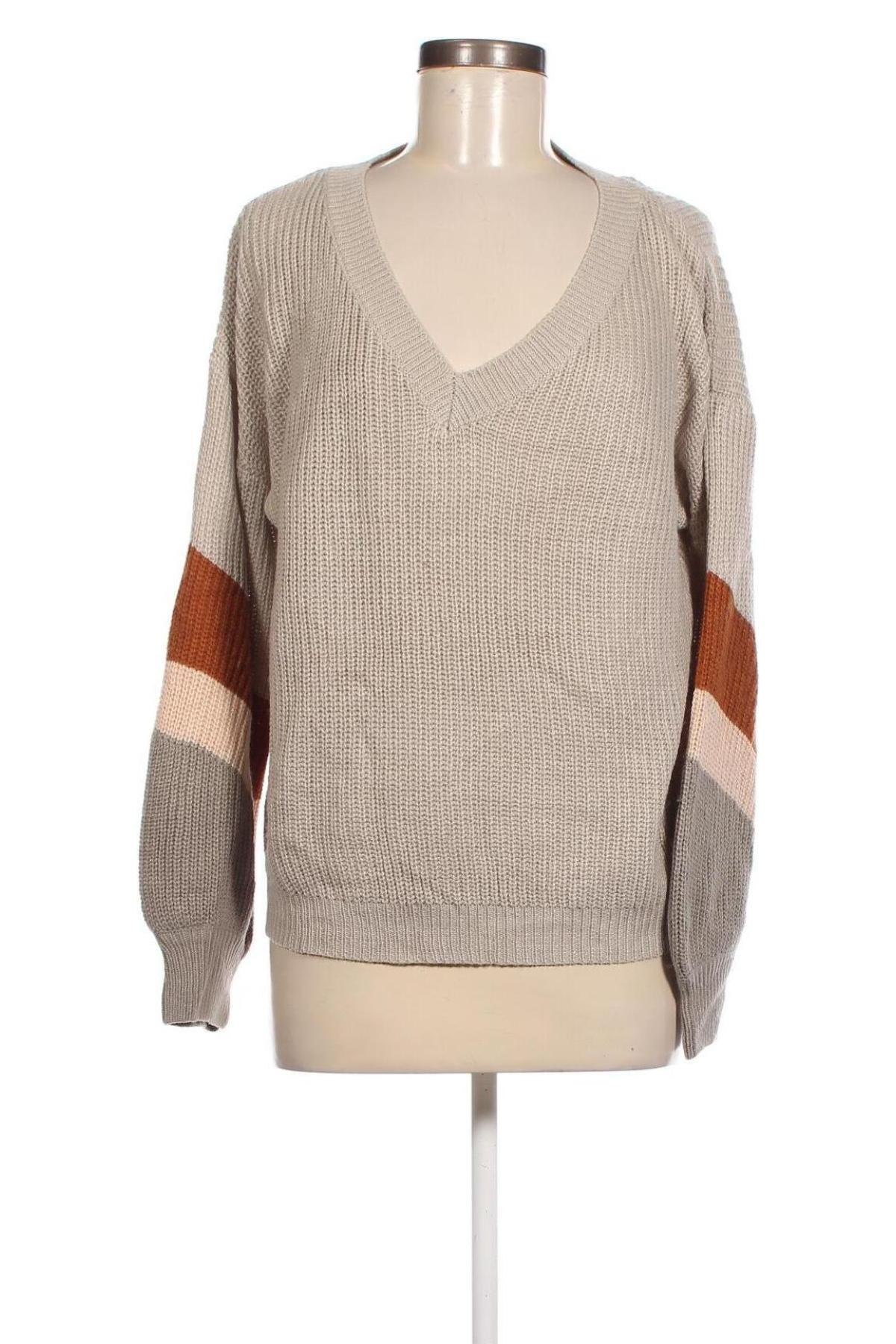 Дамски пуловер SHEIN, Размер L, Цвят Сив, Цена 11,60 лв.