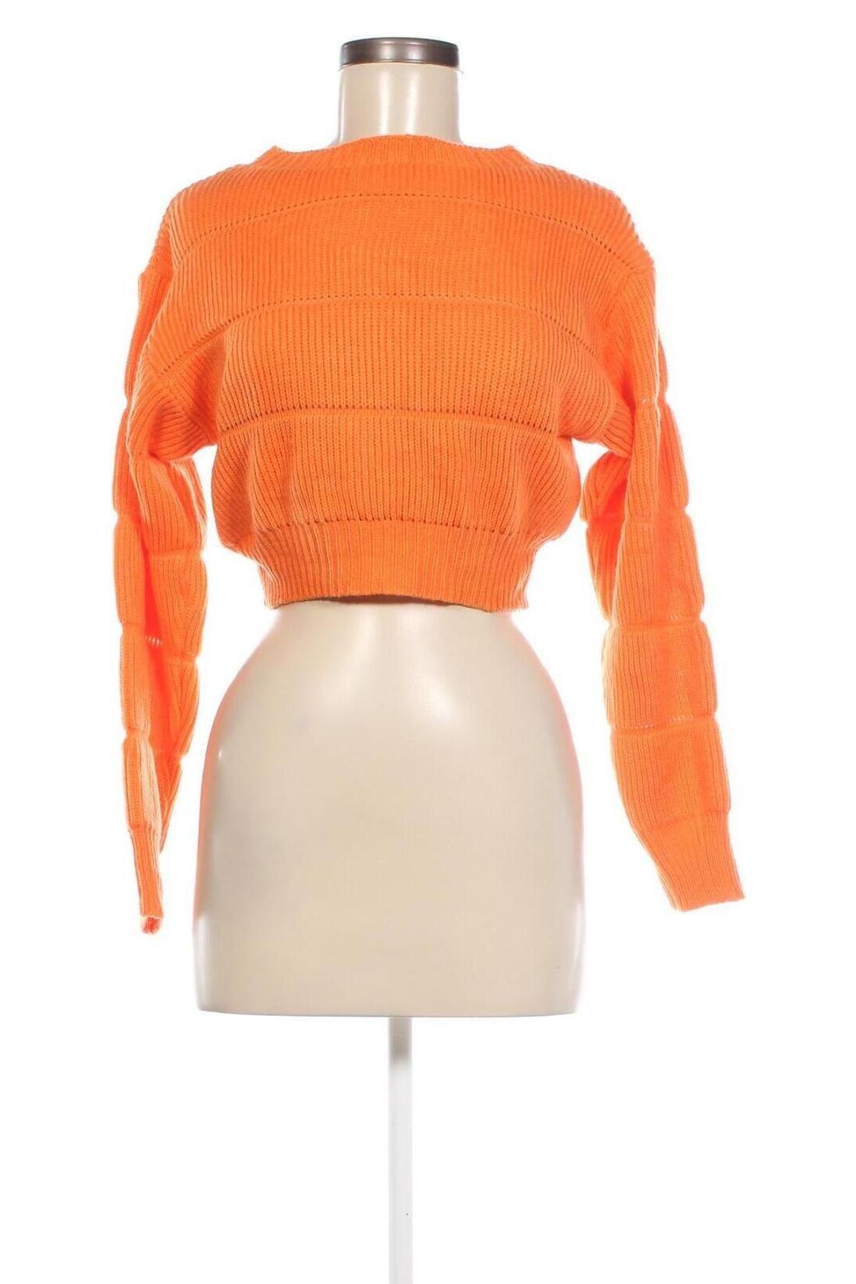 Дамски пуловер SHEIN, Размер S, Цвят Оранжев, Цена 12,47 лв.