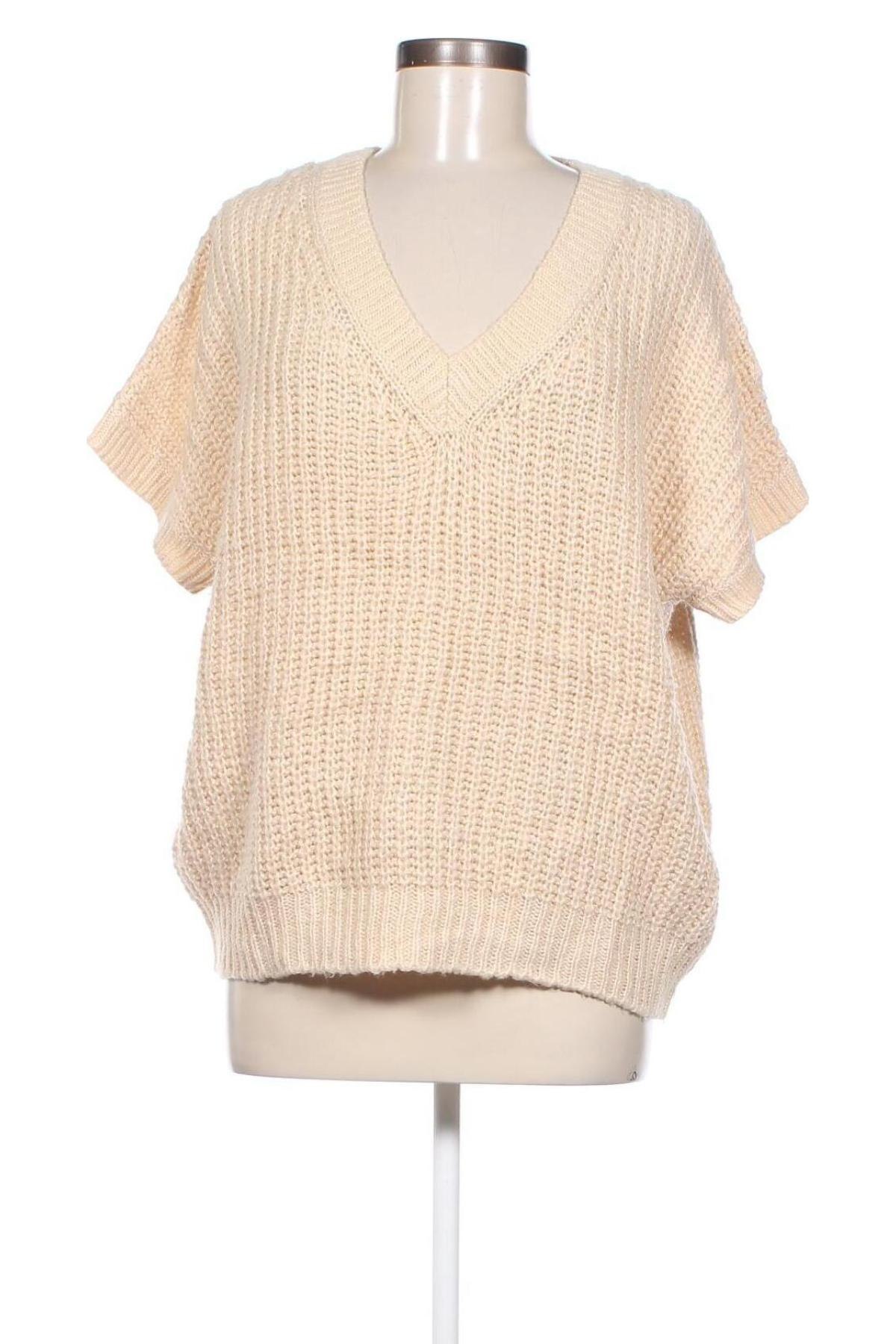 Damenpullover Saint Tropez, Größe XL, Farbe Beige, Preis 9,99 €