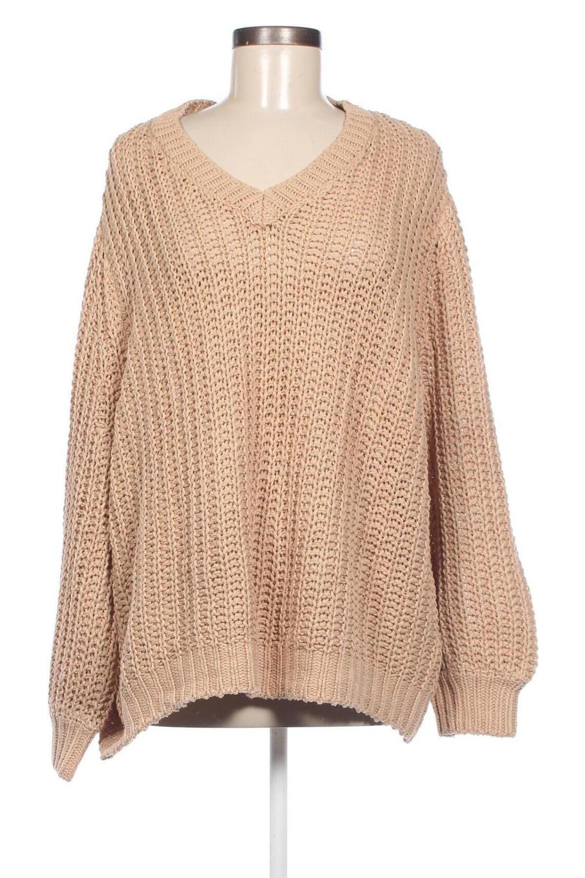 Damenpullover Samoon, Größe XXL, Farbe Beige, Preis € 14,27