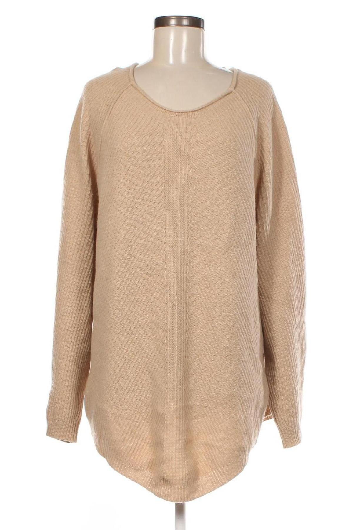 Damenpullover Semicouture, Größe L, Farbe Beige, Preis 19,90 €