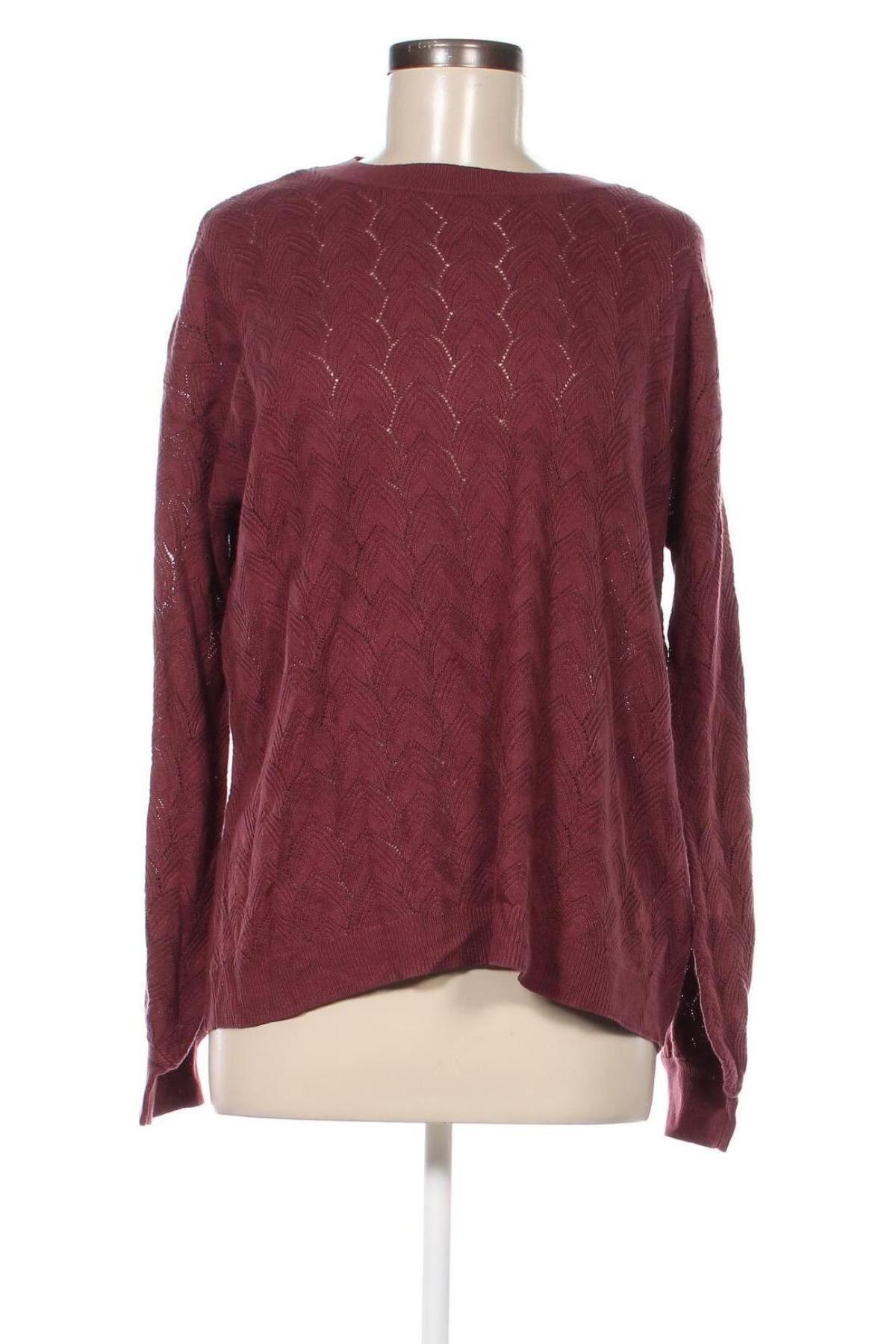 Γυναικείο πουλόβερ Signature, Μέγεθος L, Χρώμα Κόκκινο, Τιμή 12,23 €