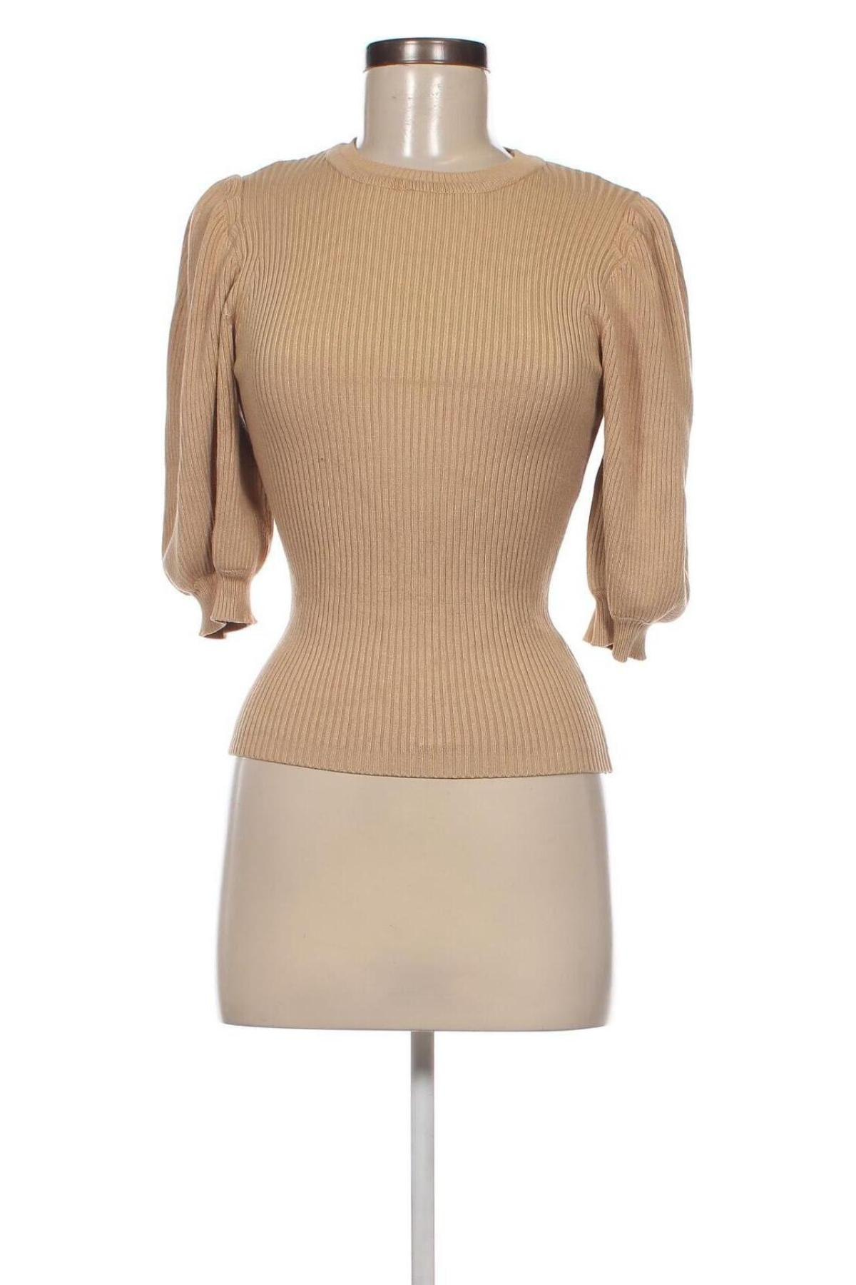 Дамски пуловер Sisters Point, Размер L, Цвят Бежов, Цена 26,69 лв.