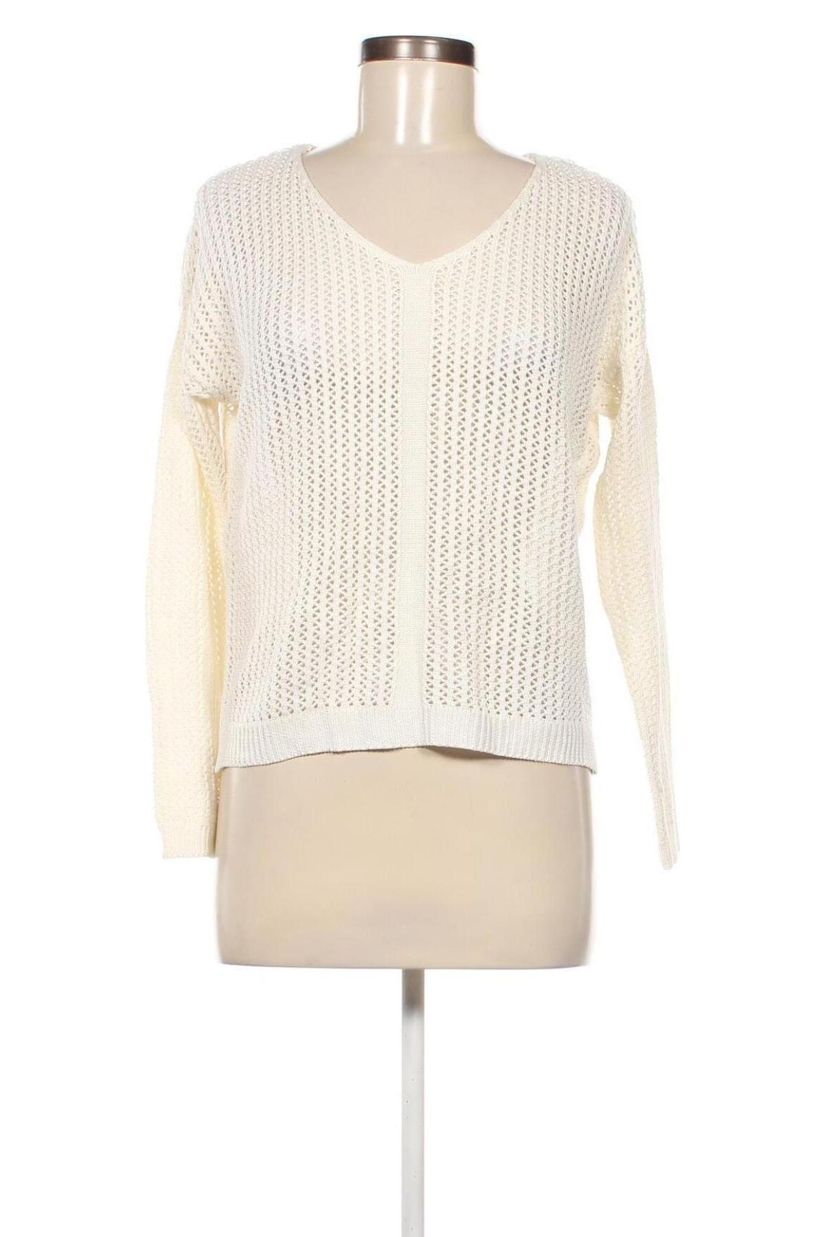 Дамски пуловер Sisters Point, Размер M, Цвят Екрю, Цена 8,20 лв.