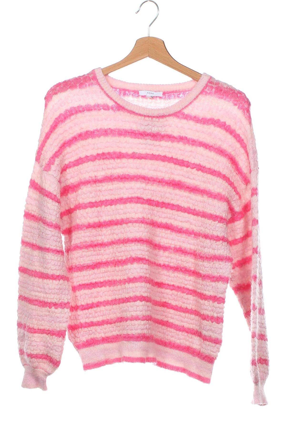 Дамски пуловер Sora, Размер XS, Цвят Розов, Цена 13,92 лв.