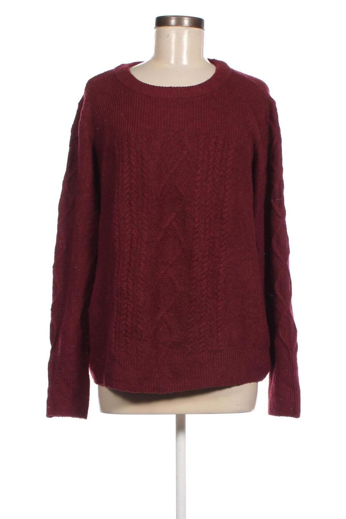 Damenpullover St. John's Bay, Größe XL, Farbe Rot, Preis 10,99 €