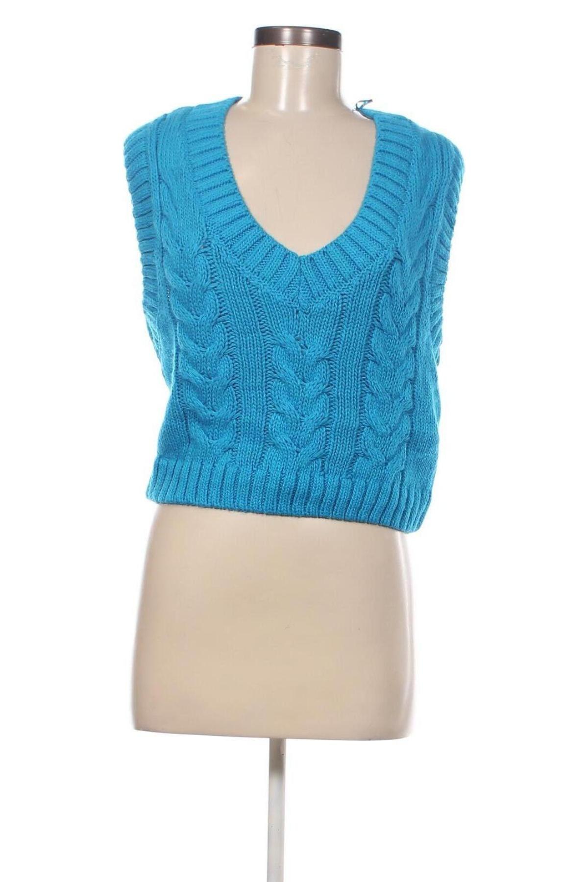 Damenpullover Stradivarius, Größe S, Farbe Blau, Preis € 5,25