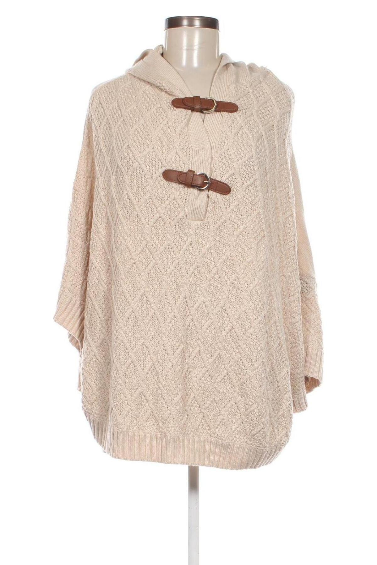 Γυναικείο πουλόβερ Suzy Shier, Μέγεθος M, Χρώμα  Μπέζ, Τιμή 7,18 €