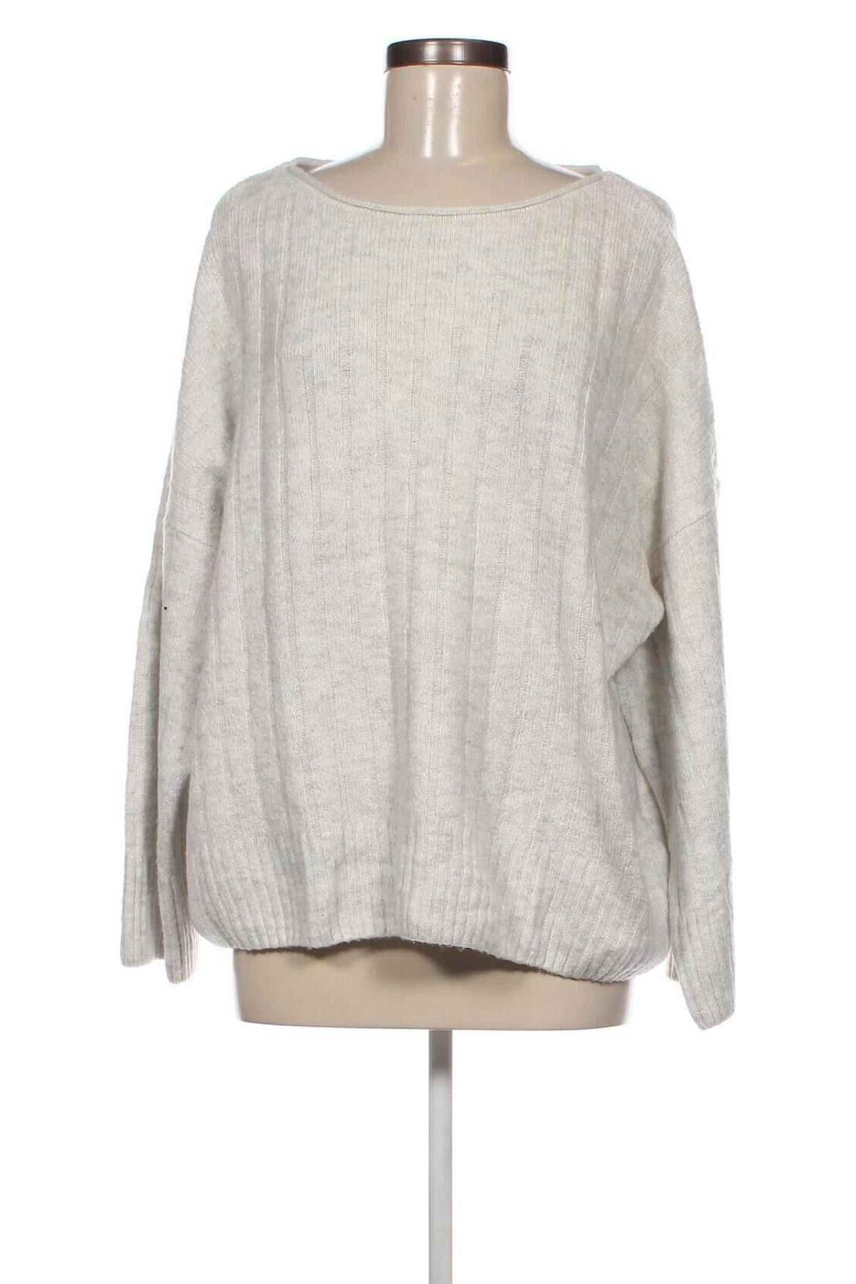 Дамски пуловер Takko Fashion, Размер XXL, Цвят Сив, Цена 12,76 лв.