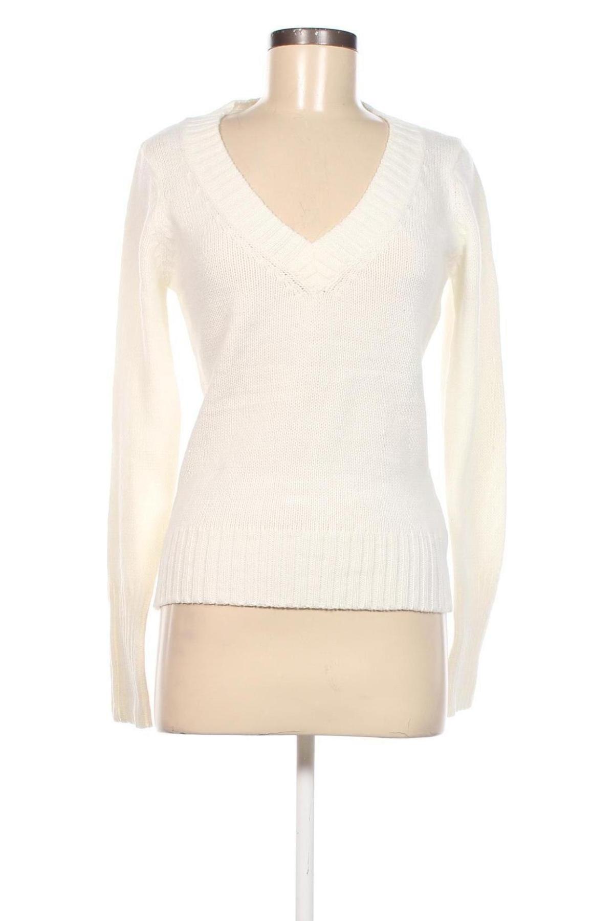 Дамски пуловер Tally Weijl, Размер L, Цвят Бял, Цена 13,34 лв.
