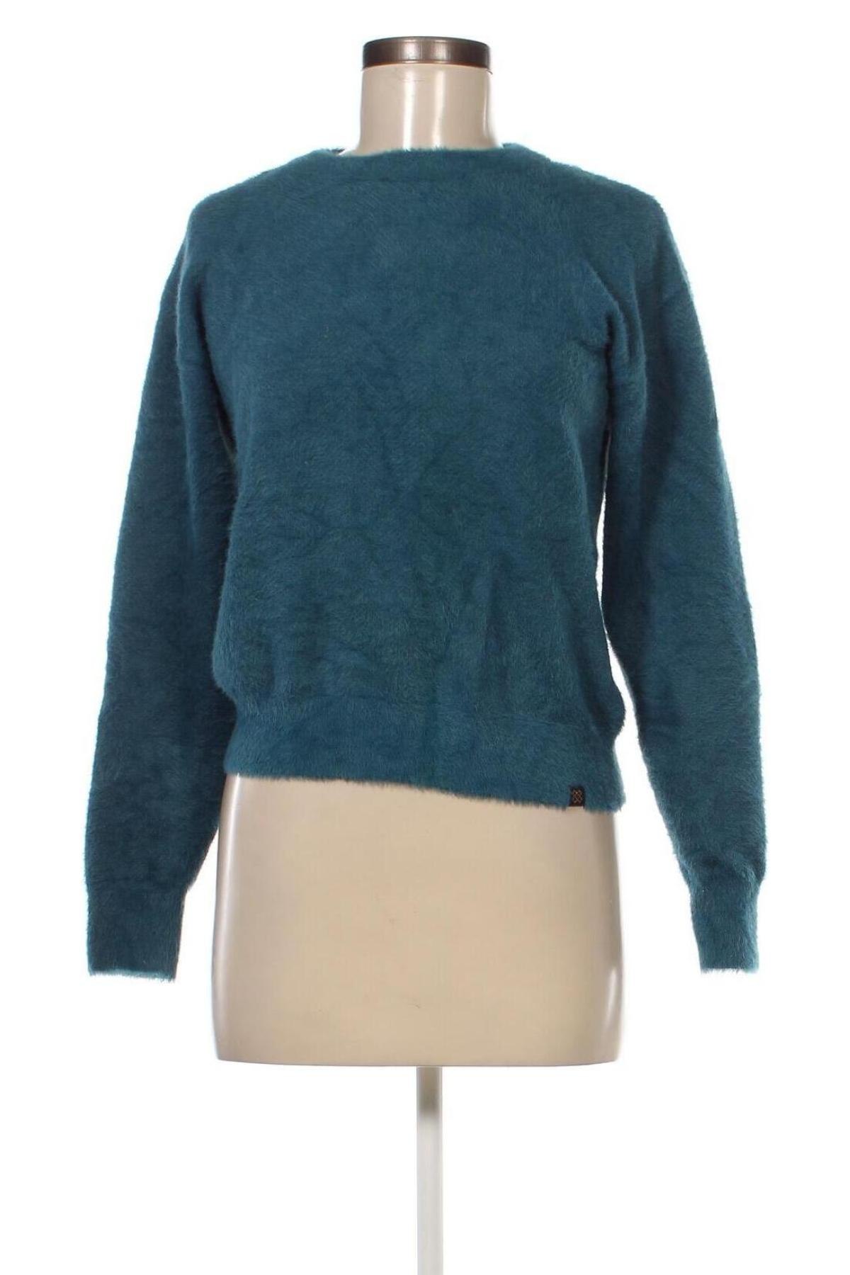 Дамски пуловер Terre Bleue, Размер XS, Цвят Син, Цена 29,14 лв.