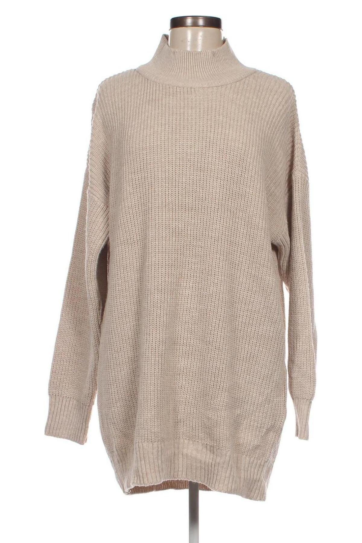 Γυναικείο πουλόβερ Trendyol, Μέγεθος L, Χρώμα  Μπέζ, Τιμή 10,90 €