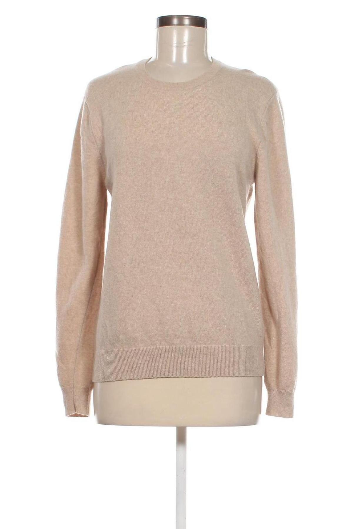 Damenpullover United Colors Of Benetton, Größe L, Farbe Beige, Preis 21,57 €