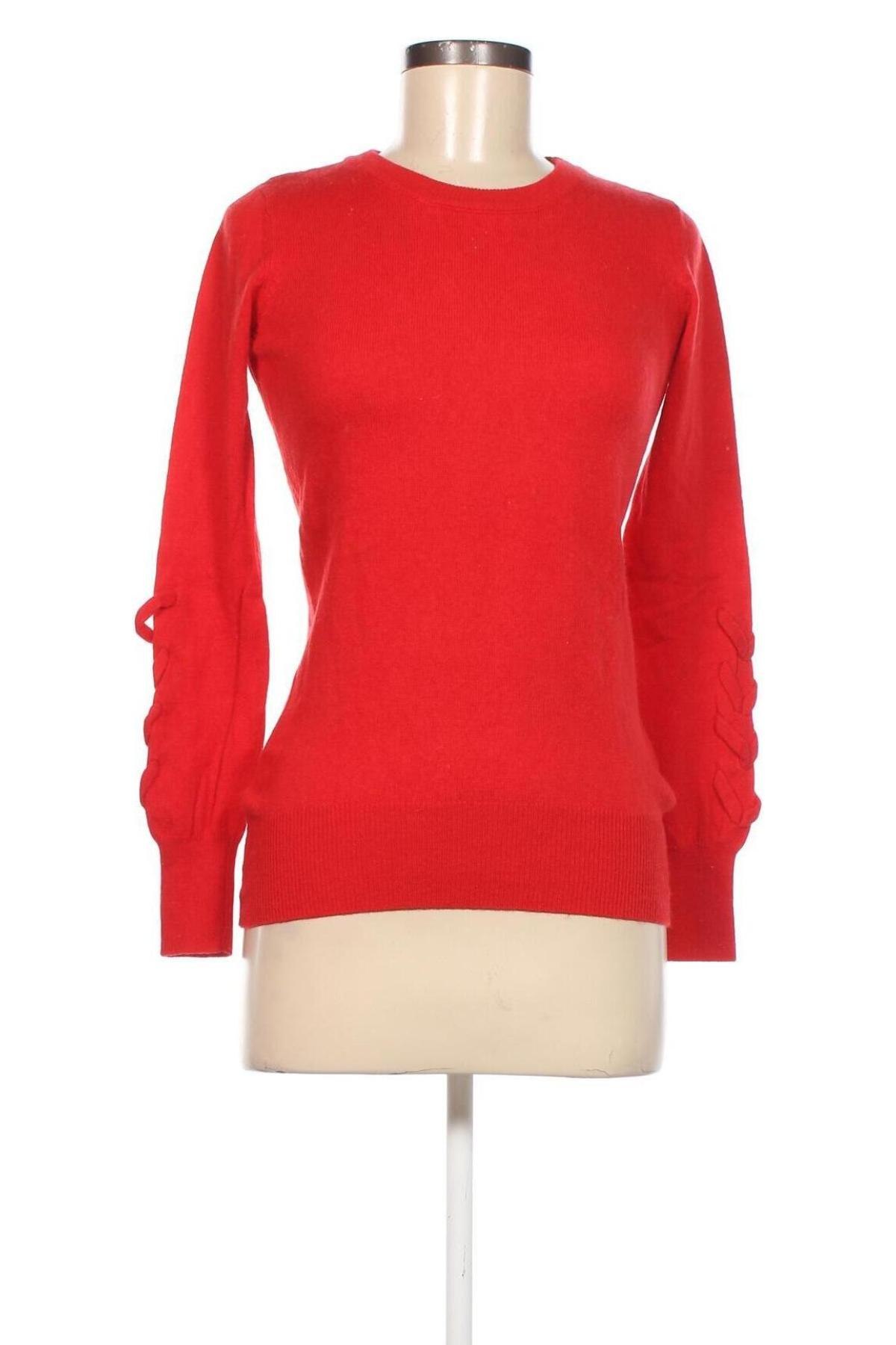 Damski sweter Up 2 Fashion, Rozmiar S, Kolor Czerwony, Cena 39,89 zł