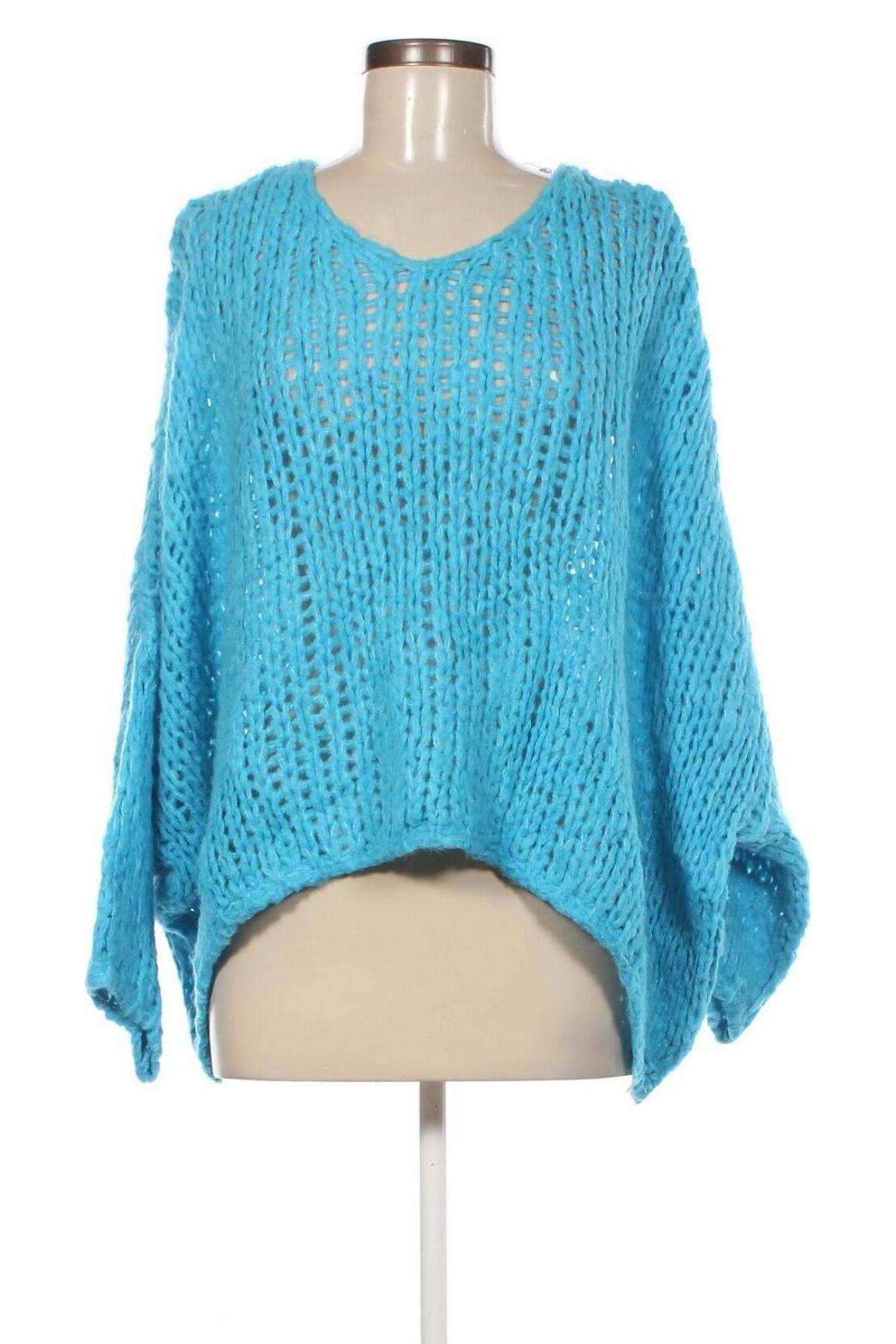 Γυναικείο πουλόβερ V Milano, Μέγεθος XL, Χρώμα Μπλέ, Τιμή 8,43 €