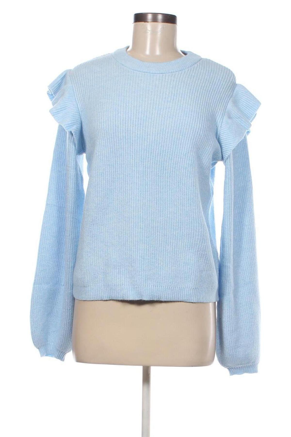 Дамски пуловер VILA, Размер M, Цвят Син, Цена 29,76 лв.