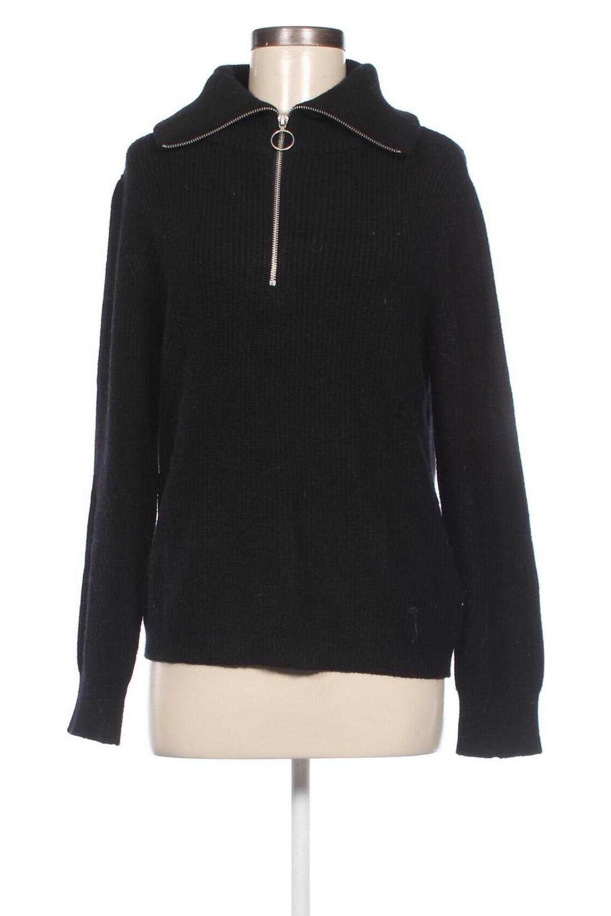 Дамски пуловер VILA, Размер L, Цвят Черен, Цена 29,76 лв.