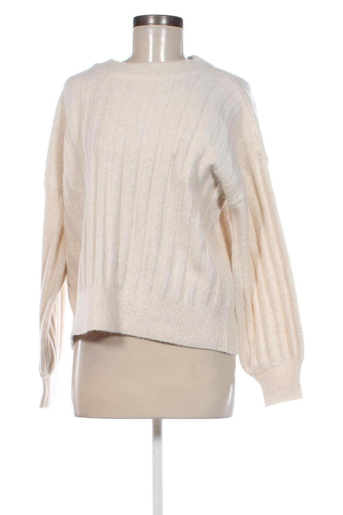 Γυναικείο πουλόβερ VILA, Μέγεθος L, Χρώμα Εκρού, Τιμή 14,38 €