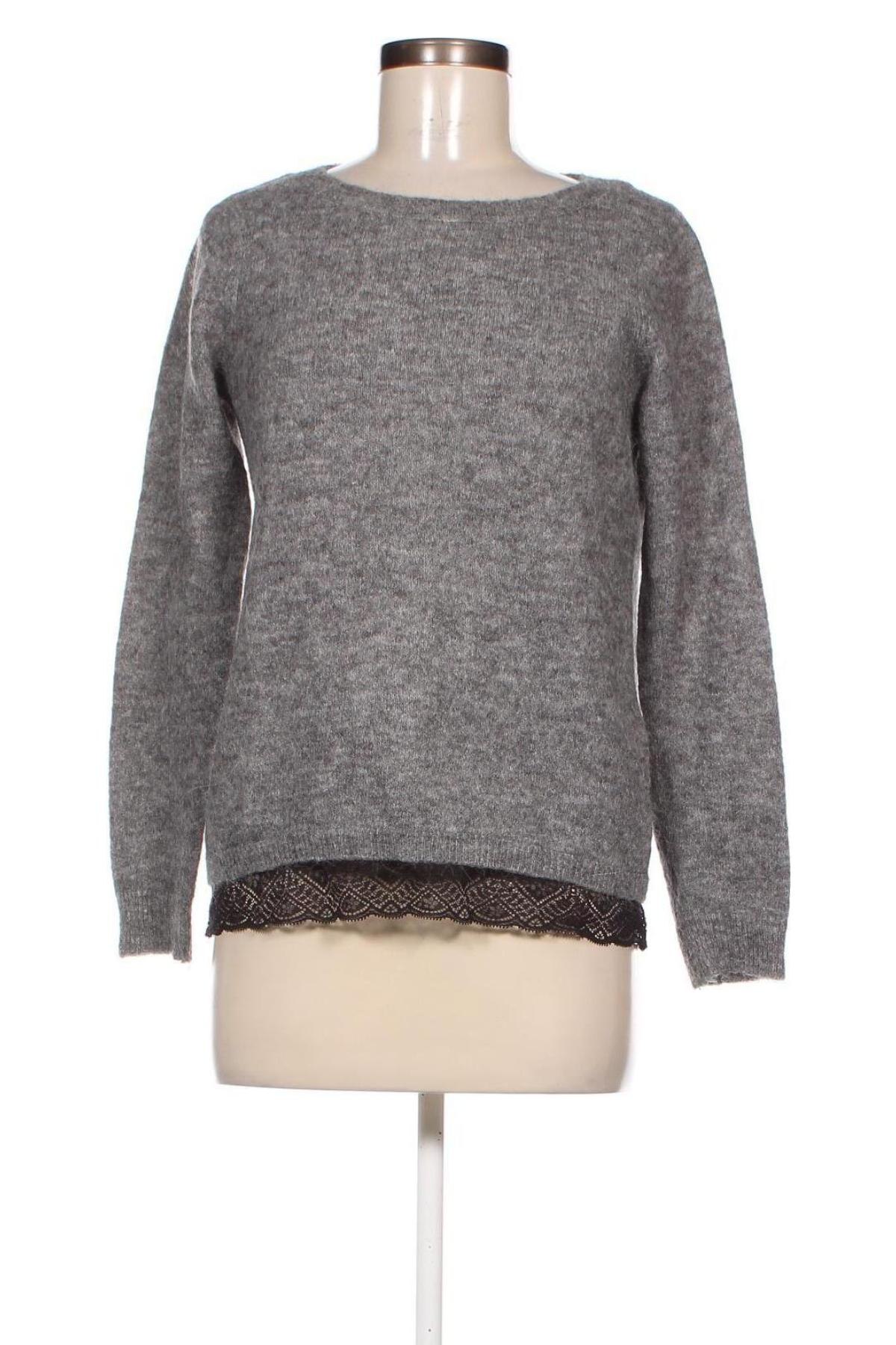 Γυναικείο πουλόβερ VILA, Μέγεθος S, Χρώμα Γκρί, Τιμή 7,14 €