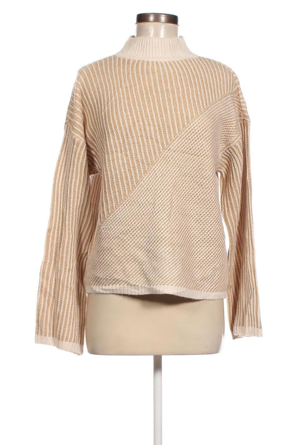 Γυναικείο πουλόβερ VILA, Μέγεθος M, Χρώμα  Μπέζ, Τιμή 7,68 €