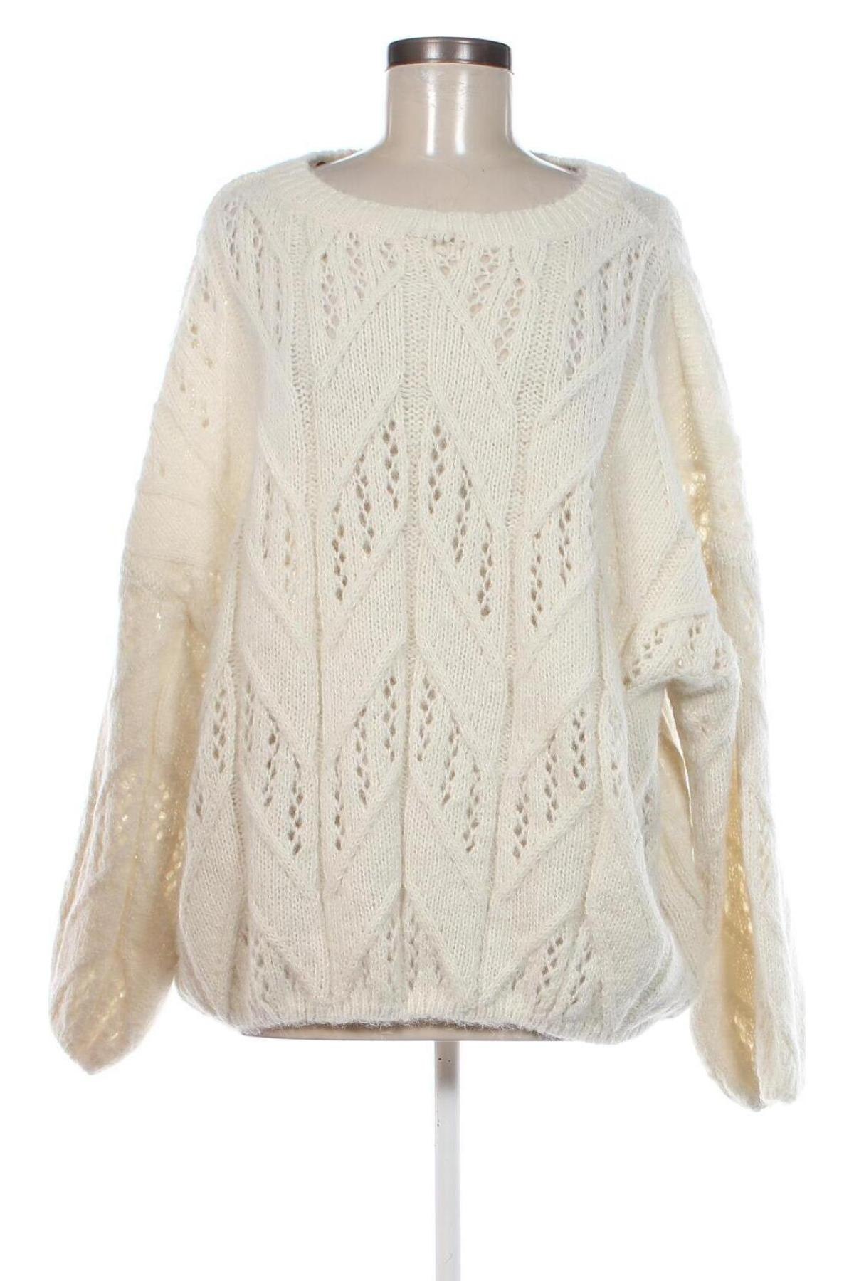 Γυναικείο πουλόβερ Vero Moda, Μέγεθος M, Χρώμα Λευκό, Τιμή 7,99 €