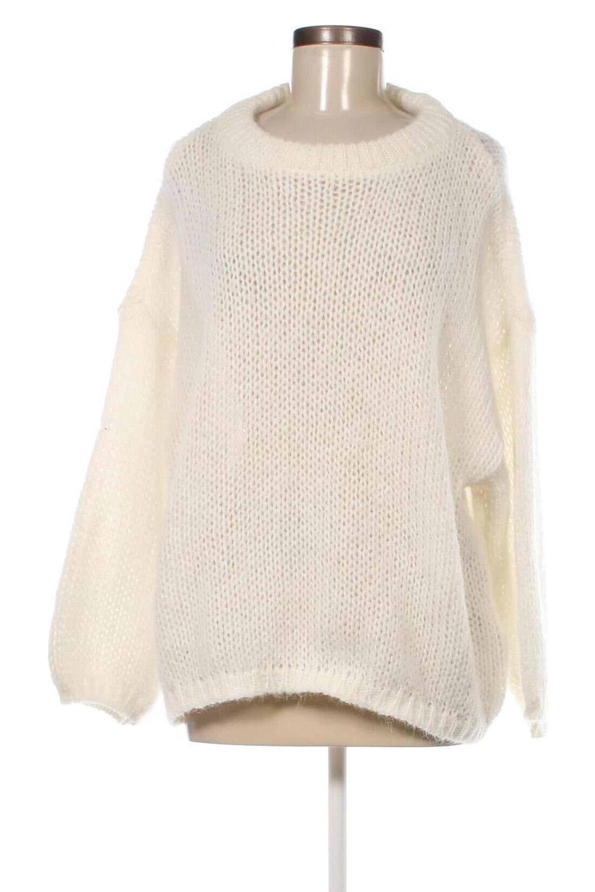 Γυναικείο πουλόβερ Vero Moda, Μέγεθος XXL, Χρώμα Λευκό, Τιμή 17,90 €
