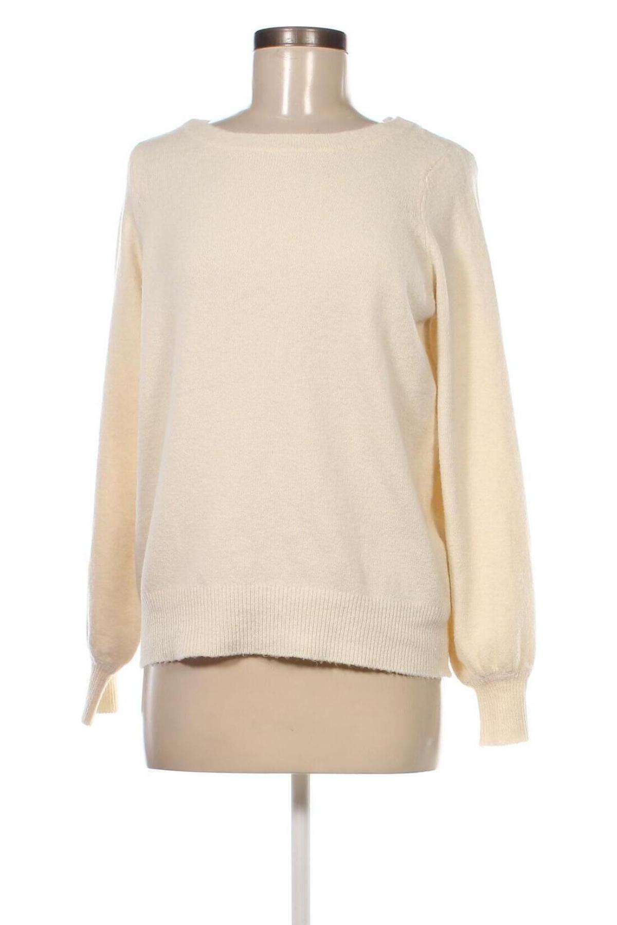 Γυναικείο πουλόβερ Vero Moda, Μέγεθος M, Χρώμα Εκρού, Τιμή 16,30 €